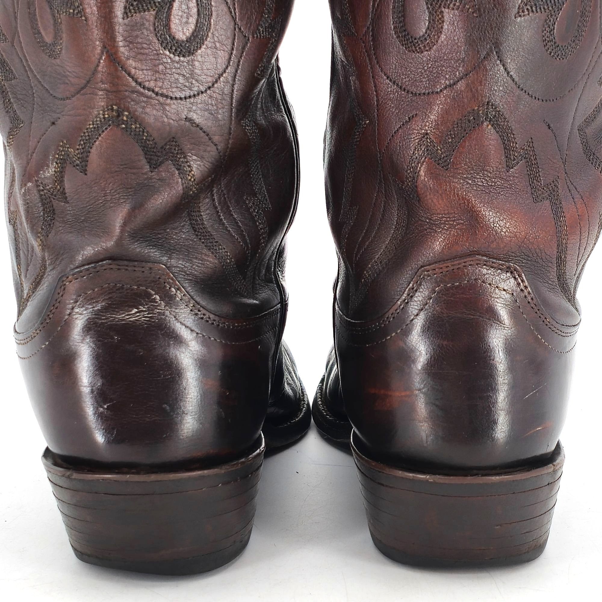 Lucchese Lucchese 1883 Exotic Caiman Crocodile Inlay Cowboy Boots Men Size US 10 / EU 43 - 7 Thumbnail