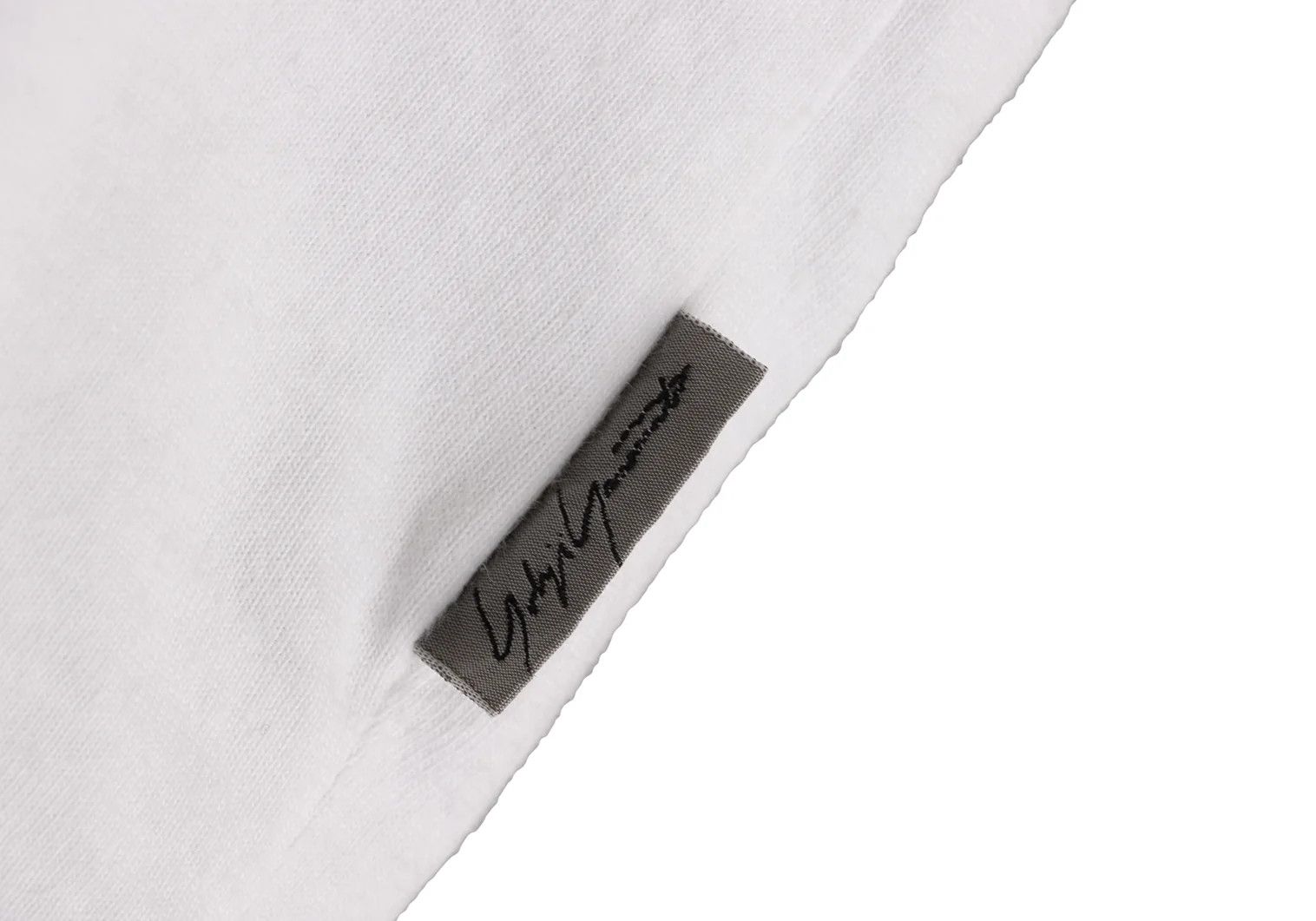 Yohji Yamamoto Yohji Yamamoto Side Tag V-Neck T-Shirt White Size US M / EU 48-50 / 2 - 6 Thumbnail