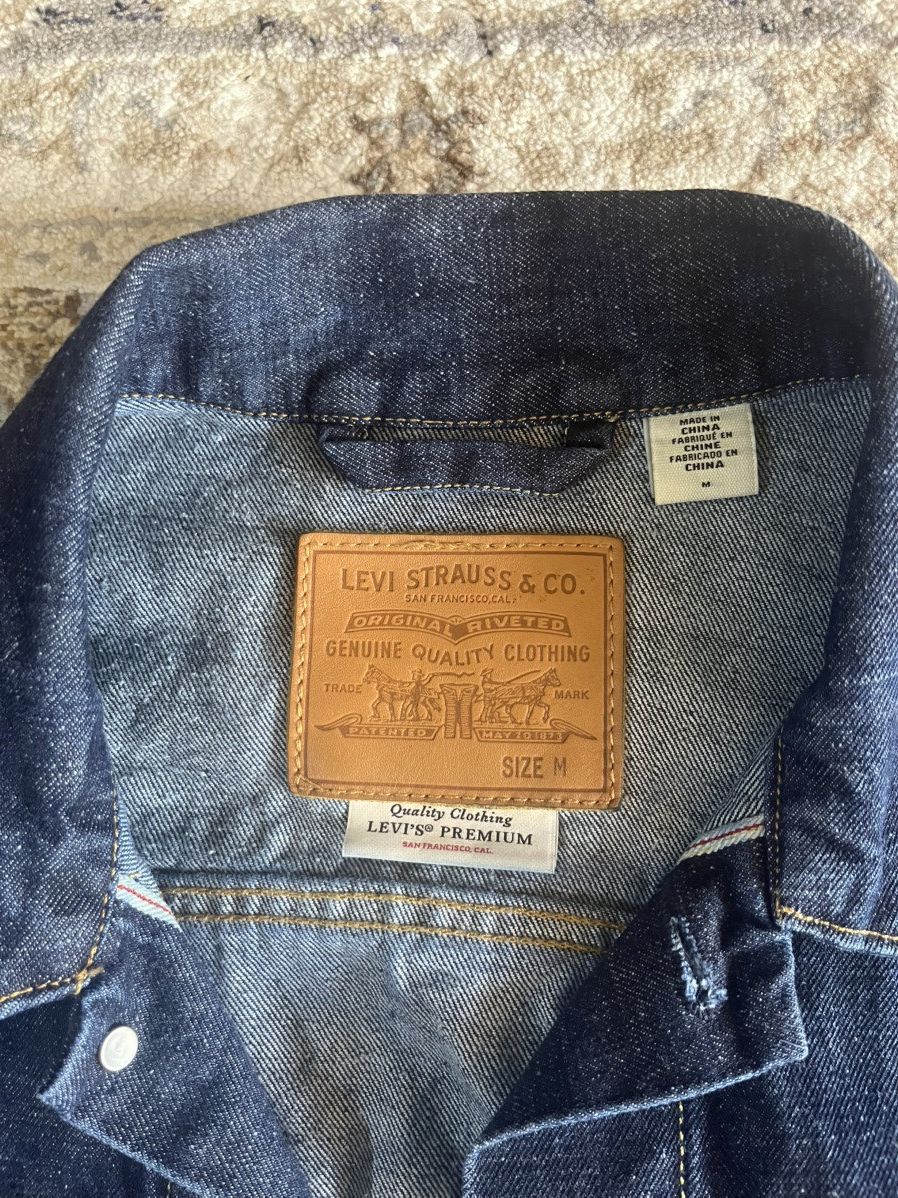 Levi's × Levi's Vintage Clothing LEVIS Big E World War ll Selvedge Denim Jacket M 506XX Size US M / EU 48-50 / 2 - 3 Thumbnail