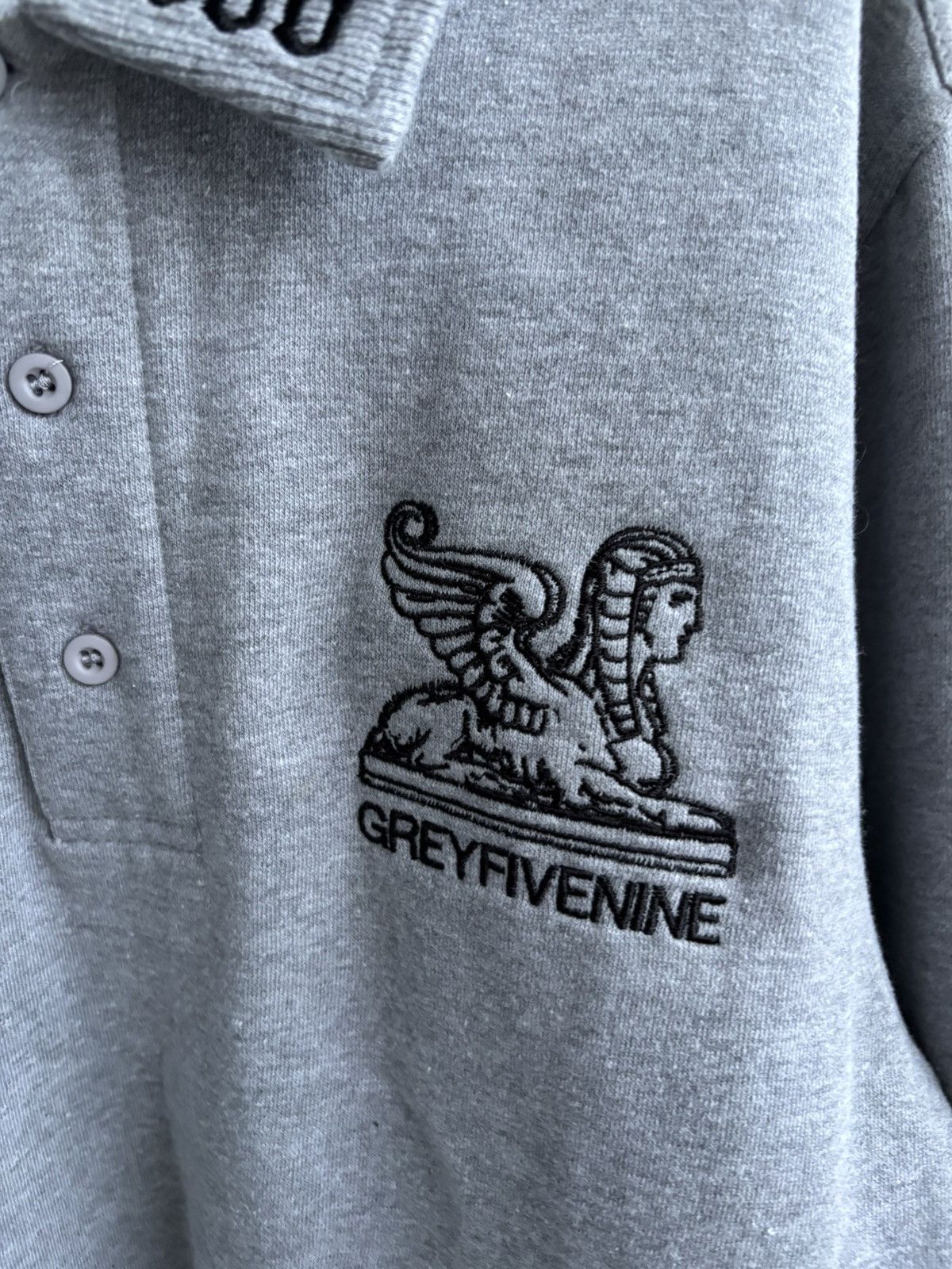 G59 Records G59 I No Longer Fear The Razor Guarding My Heel Polo Grey Size US M / EU 48-50 / 2 - 2 Thumbnail