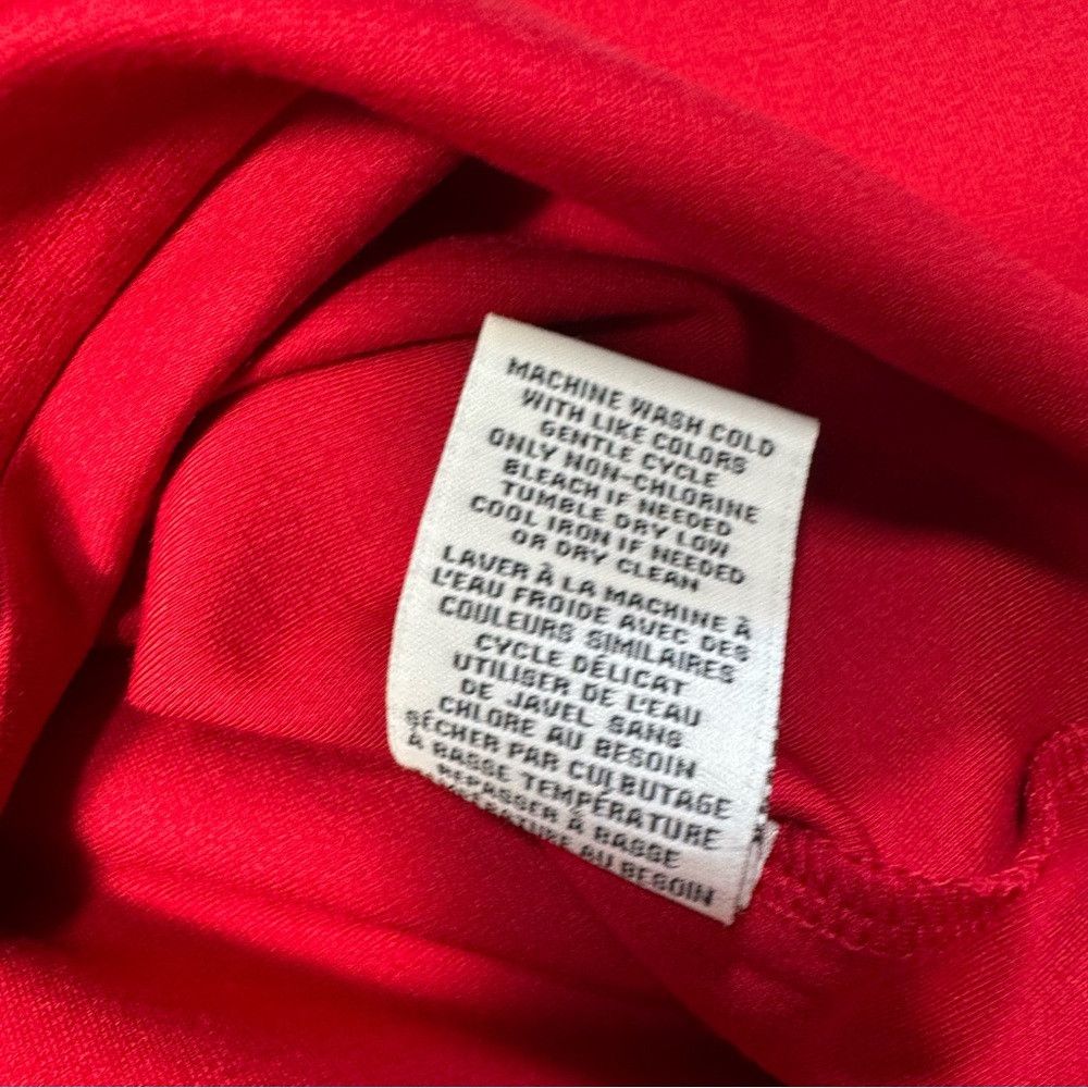 Magaschoni NWT New Magaschoni Red Viscose Blend Sweatshirt Size 1X Size XL / US 12-14 / IT 48-50 - 8 Thumbnail