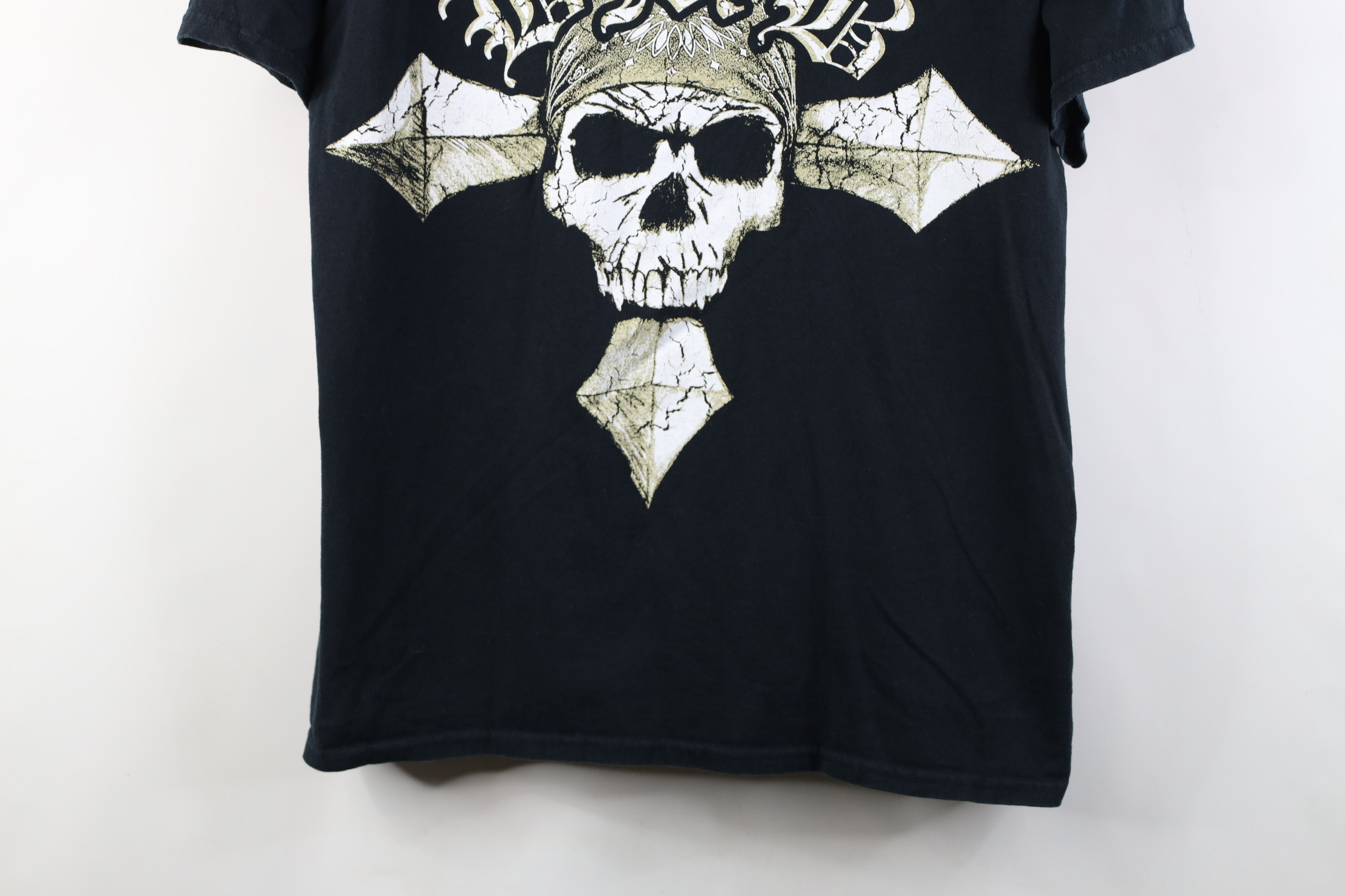 Vintage Vintage Y2K Bret Michaels Band Short Sleeve T-Shirt Skull Size US XL / EU 56 / 4 - 3 Thumbnail