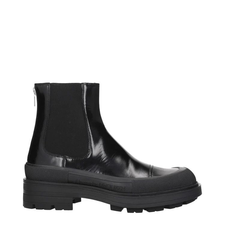 Alexander McQueen o1y1024 Ankle Boots in Black Size US 9 / EU 42 - 2 Thumbnail
