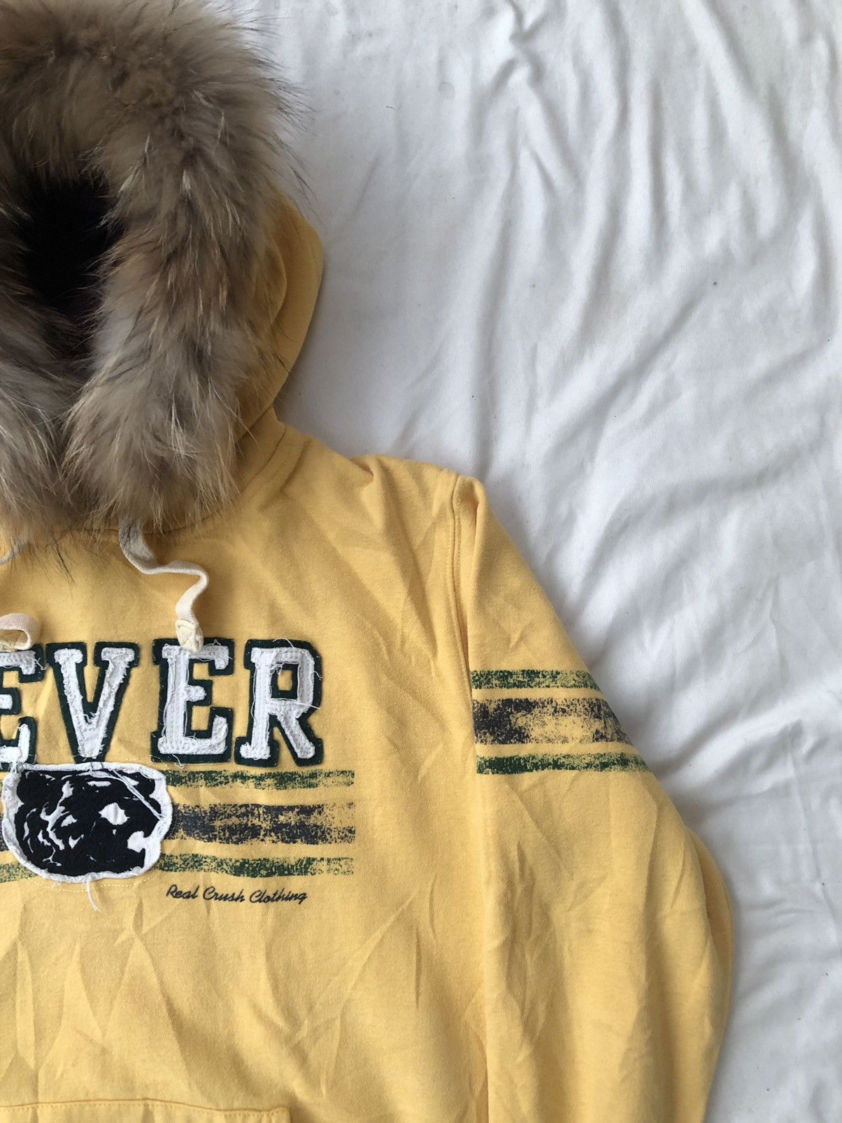 If Six Was Nine Distressed Fur Hoodie Ifsixwasnine LGB Style Size US L / EU 52-54 / 3 - 3 Thumbnail