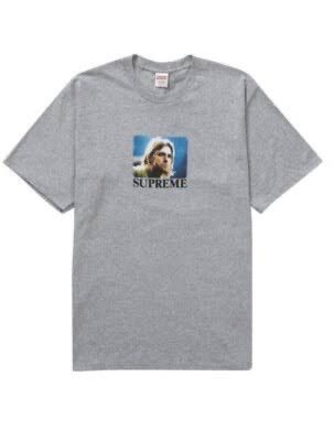 Supreme Supreme Kurt Cobain Tee 'Heather Grey' Size US M / EU 48-50 / 2 - 1 Thumbnail