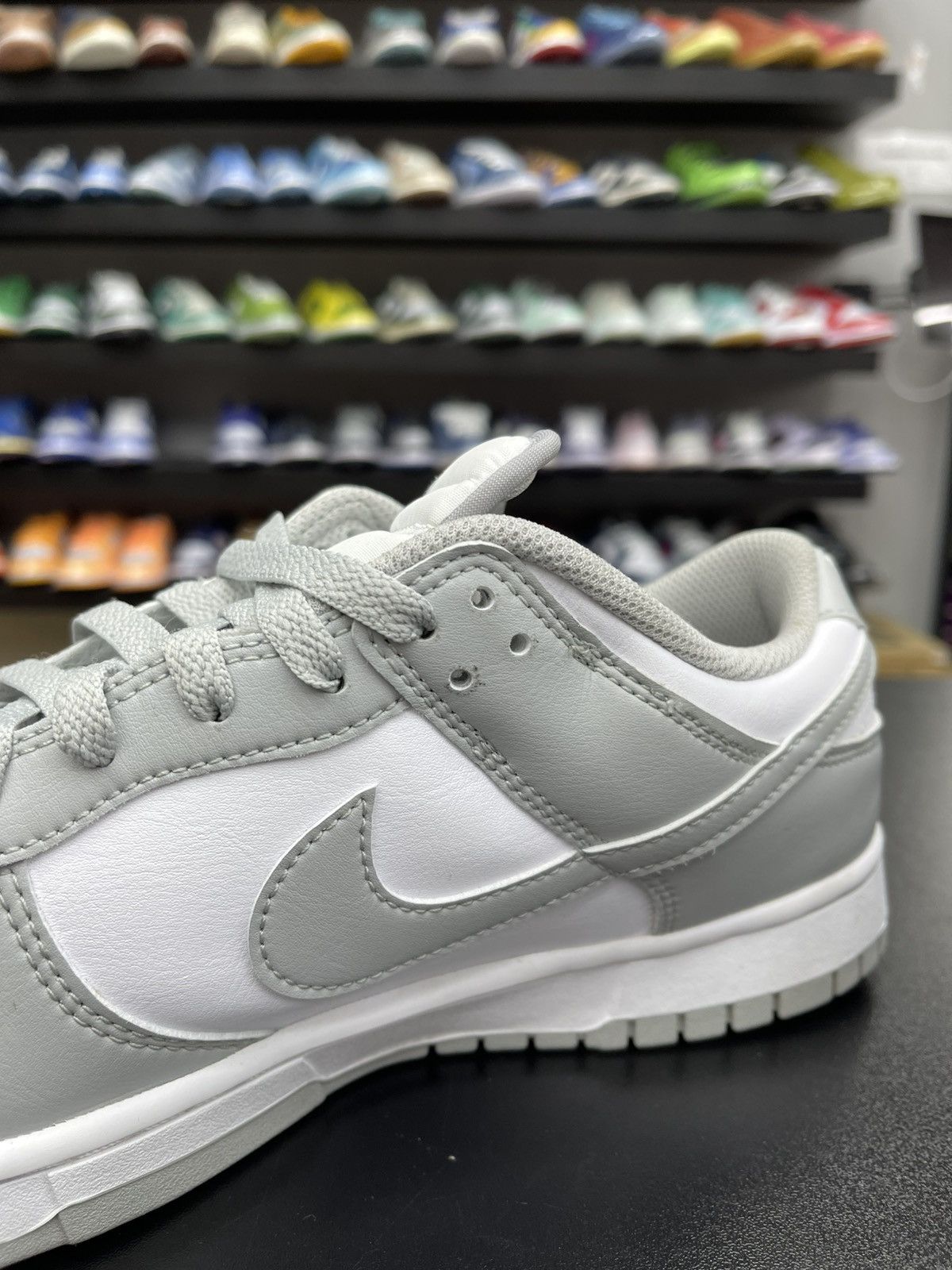 Nike Size 11 - Nike Dunk Low Grey Fog Very Clean! Size US 11 / EU 44 - 6 Thumbnail