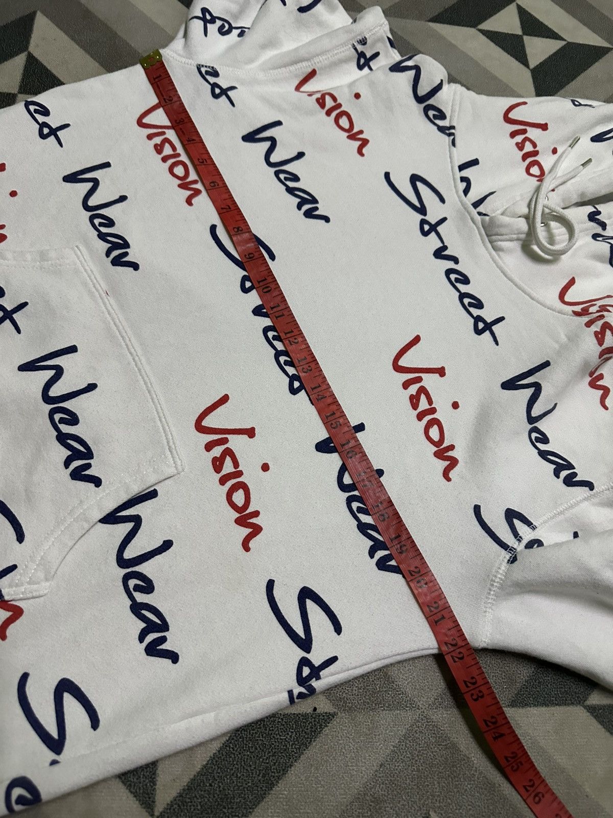 Vision Streetwear Vision streetwear fullprinted pullover hooded Size US M / EU 48-50 / 2 - 8 Thumbnail