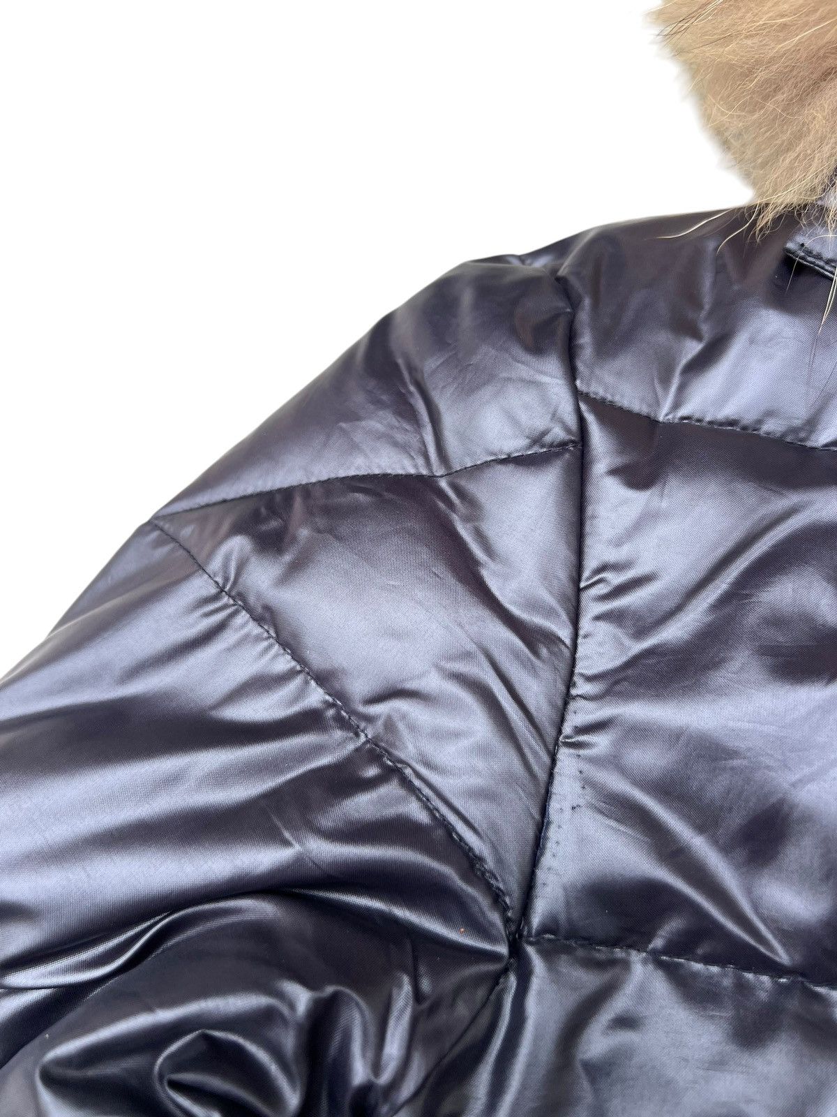 Bajra Modern Lovers Japan Racoon Fur Puffer Down Jacket Cropped Size S / US 4 / IT 40 - 6 Thumbnail