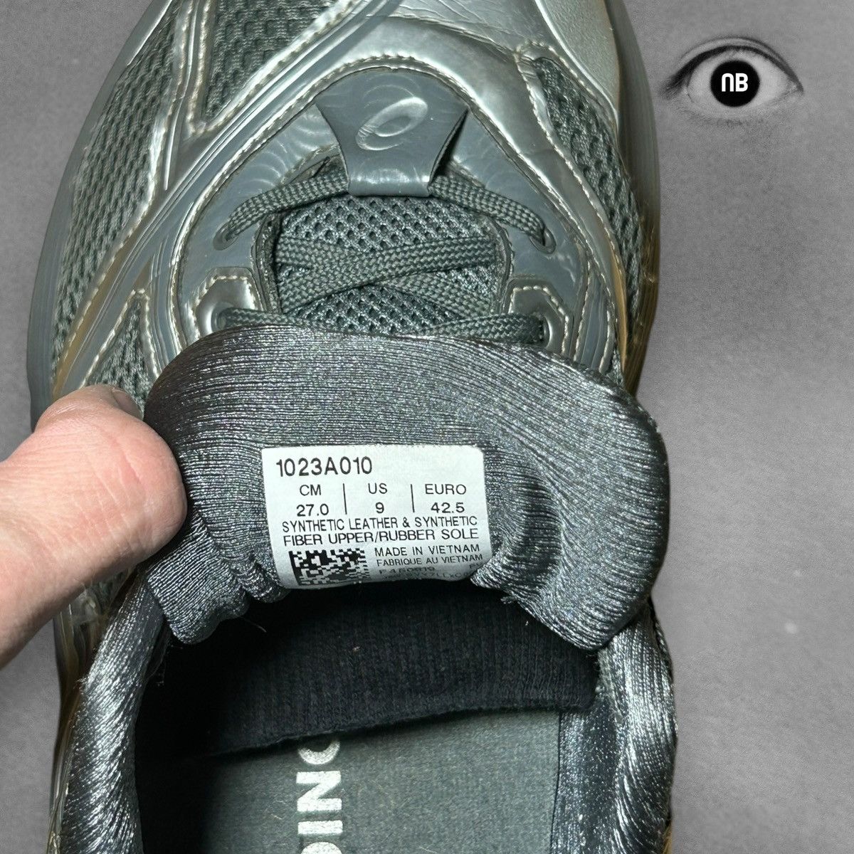 Asics × Kiko Kostadinov Kiko Kostadinov X Asics Gel Korika Gray Size US 9 / EU 42 - 7 Thumbnail