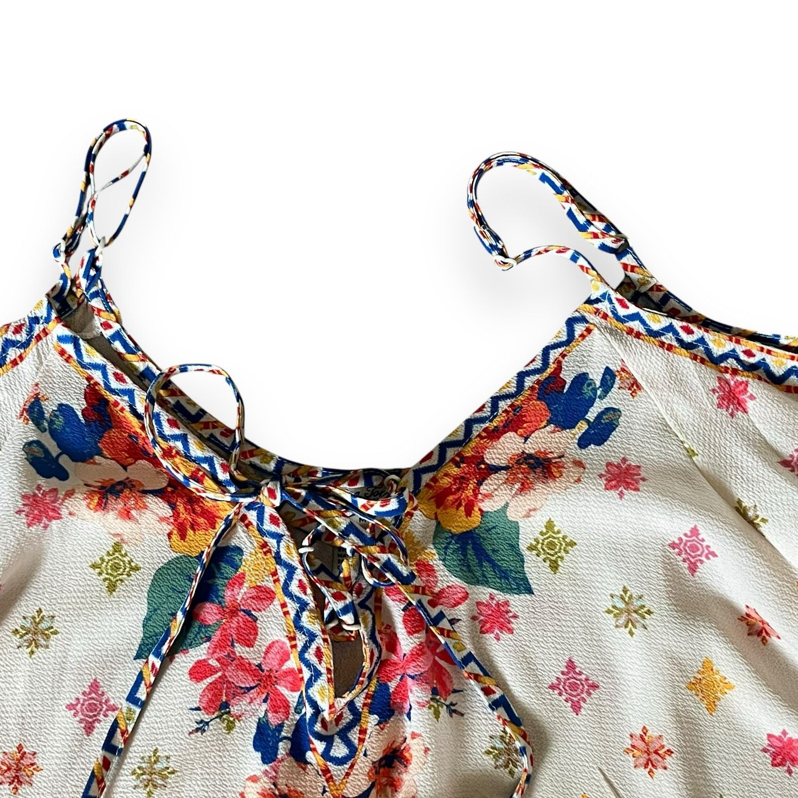 Other Flying Tomato boho summer floral cold shoulder cutouts top Size M / US 6-8 / IT 42-44 - 6 Thumbnail