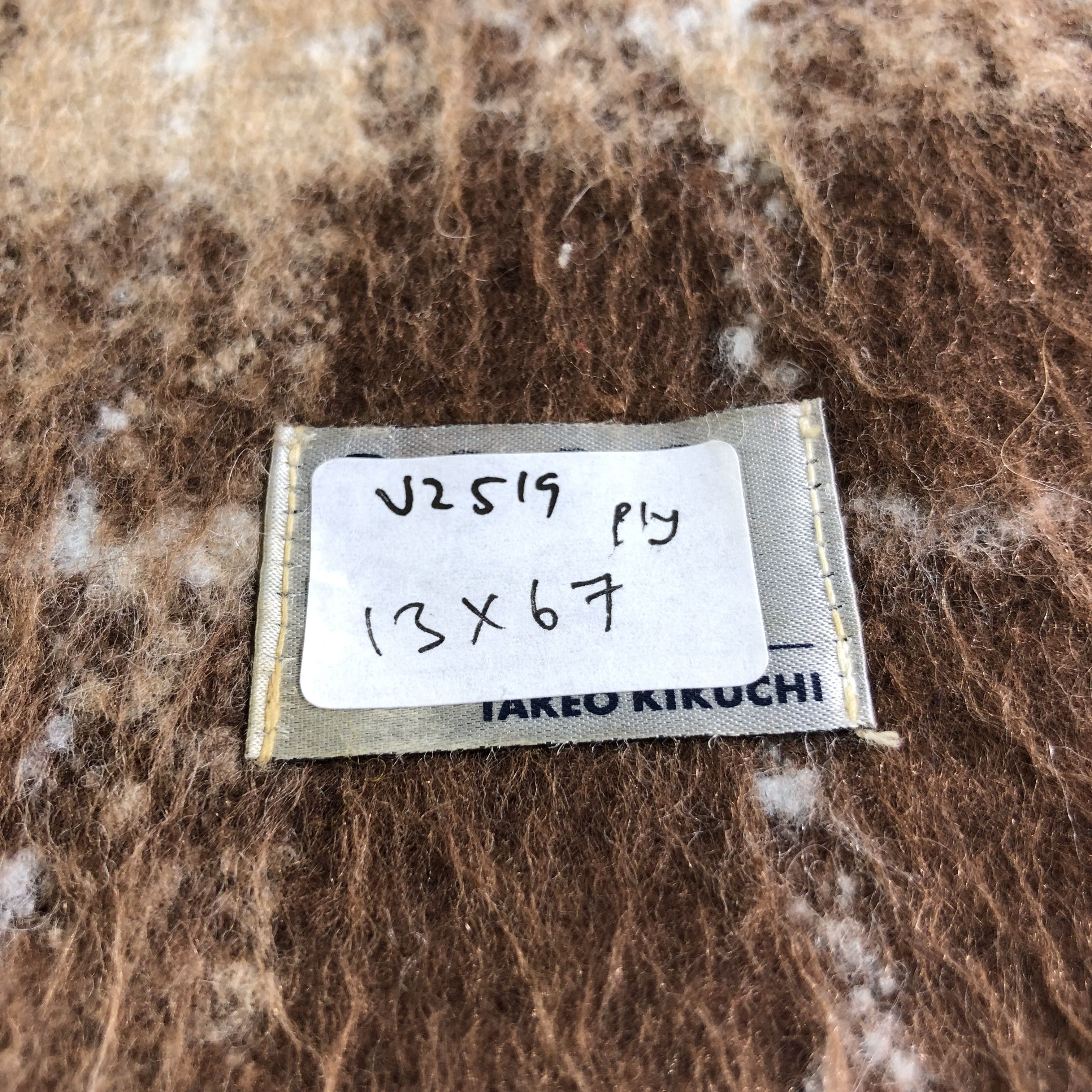 Takeo Kikuchi Takeo Kikuchi Tartan Scarf Muffler Neckwear V2519 Size ONE SIZE - 5 Thumbnail