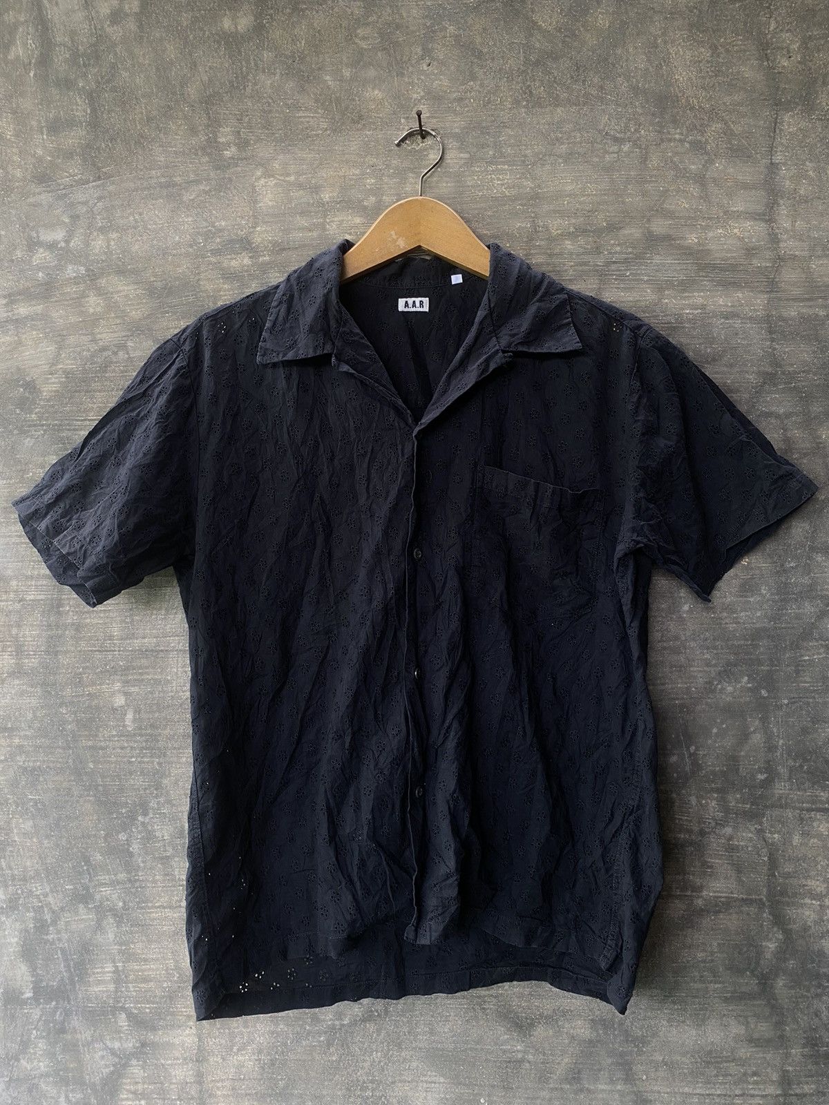 A.A.R by Yohji Yamamoto Open Collar shirt