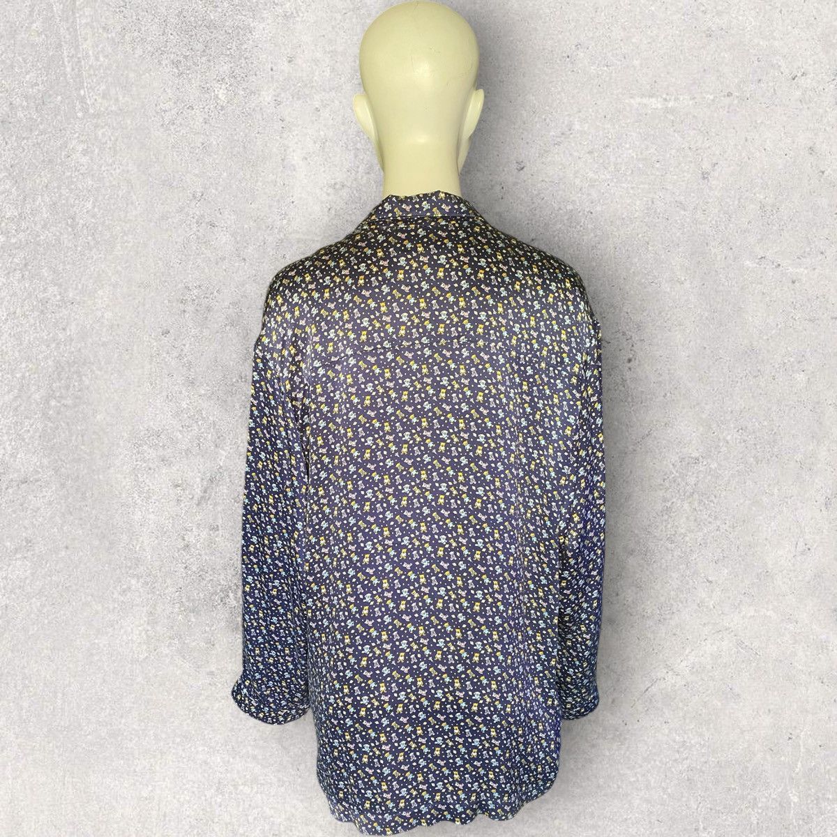 Balenciaga Balenciaga Silk Teddy Bear Pajama Shirt Size XS / US 0-2 / IT 36-38 - 3 Thumbnail