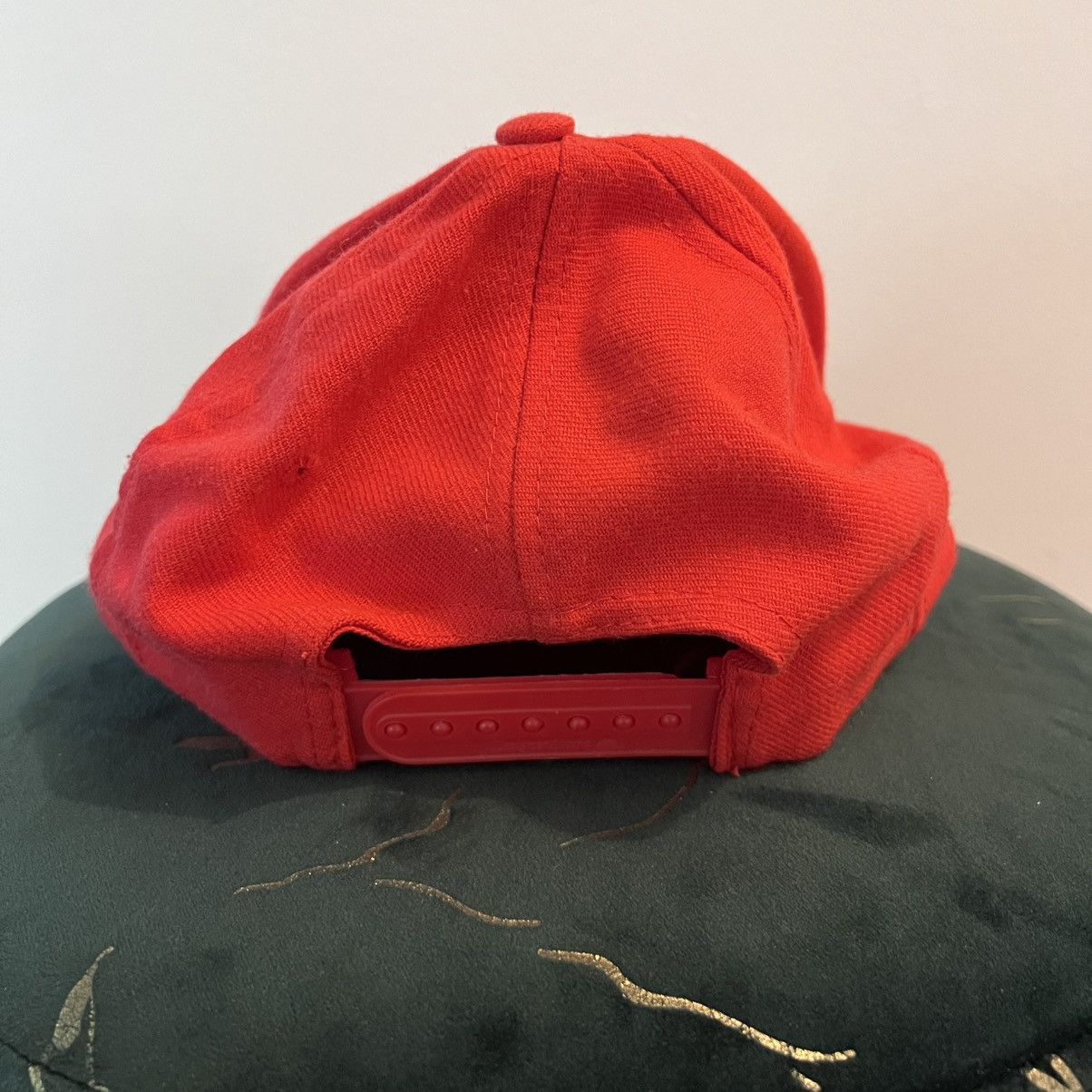 Other Vintage University of Wisconsin Badgers Red Snapback Hat Size ONE SIZE - 5 Thumbnail