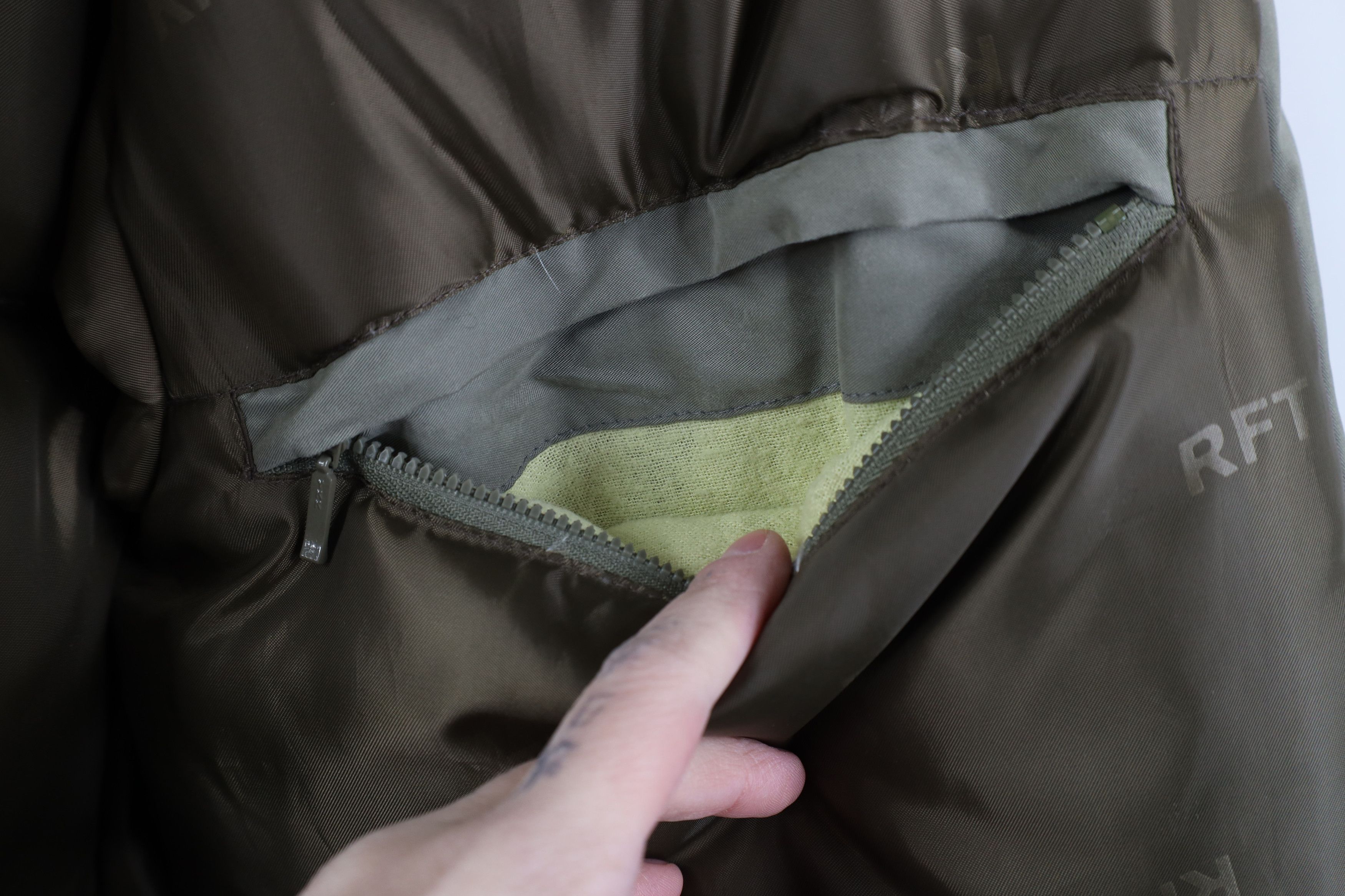 Vintage Vintage 90s Streetwear Down Hooded Puffer Parka Jacket Green Size US M / EU 48-50 / 2 - 13 Thumbnail
