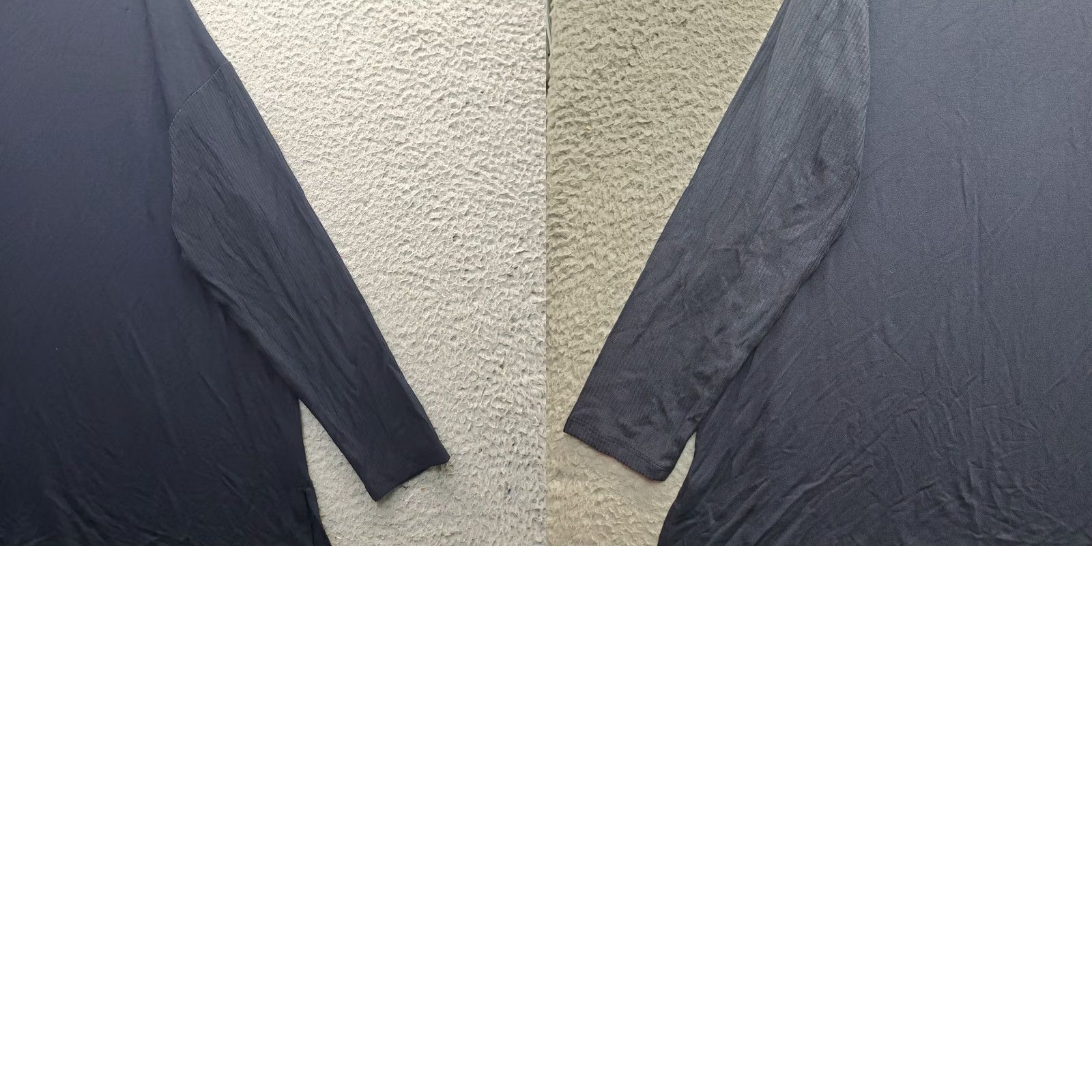 J. Jill J. Jill Tunic Top Womens Navy Rayon Relaxed Fit Round Neck Pullover Size M / US 6-8 / IT 42-44 - 8 Thumbnail