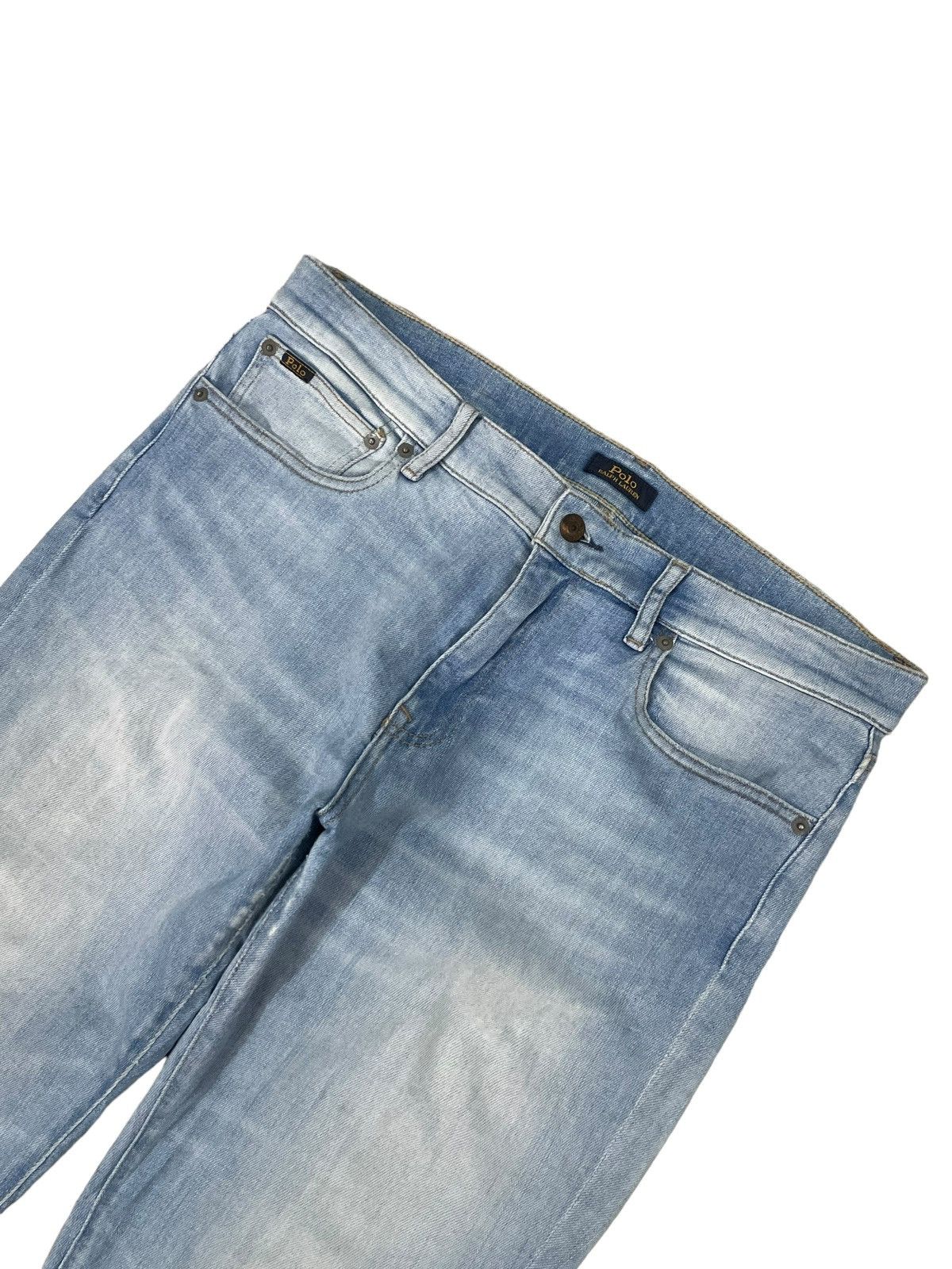 Polo Ralph Lauren Polo Ralph Lauren Unisex Distressed Slim Tapered Jeans Size US 34 / EU 50 - 4 Thumbnail