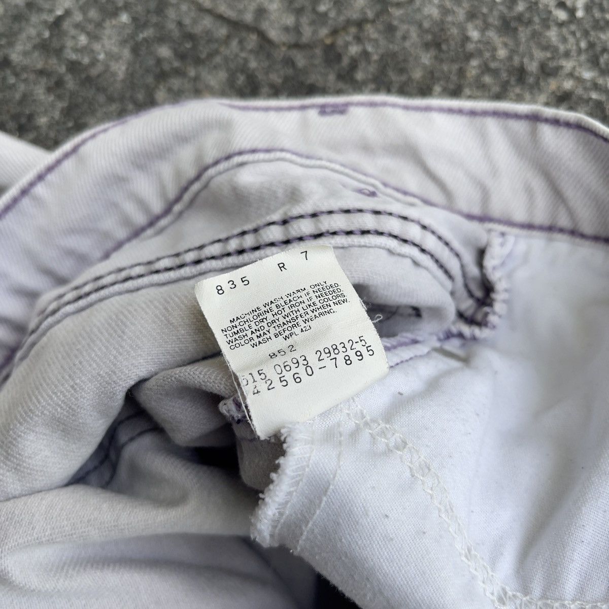 Levi's × Levi's Made & Crafted × Levi's Vintage Clothing Vintage Levis 560 Orange Tab 515 Button Jeans Size US 34 / EU 50 - 4 Thumbnail