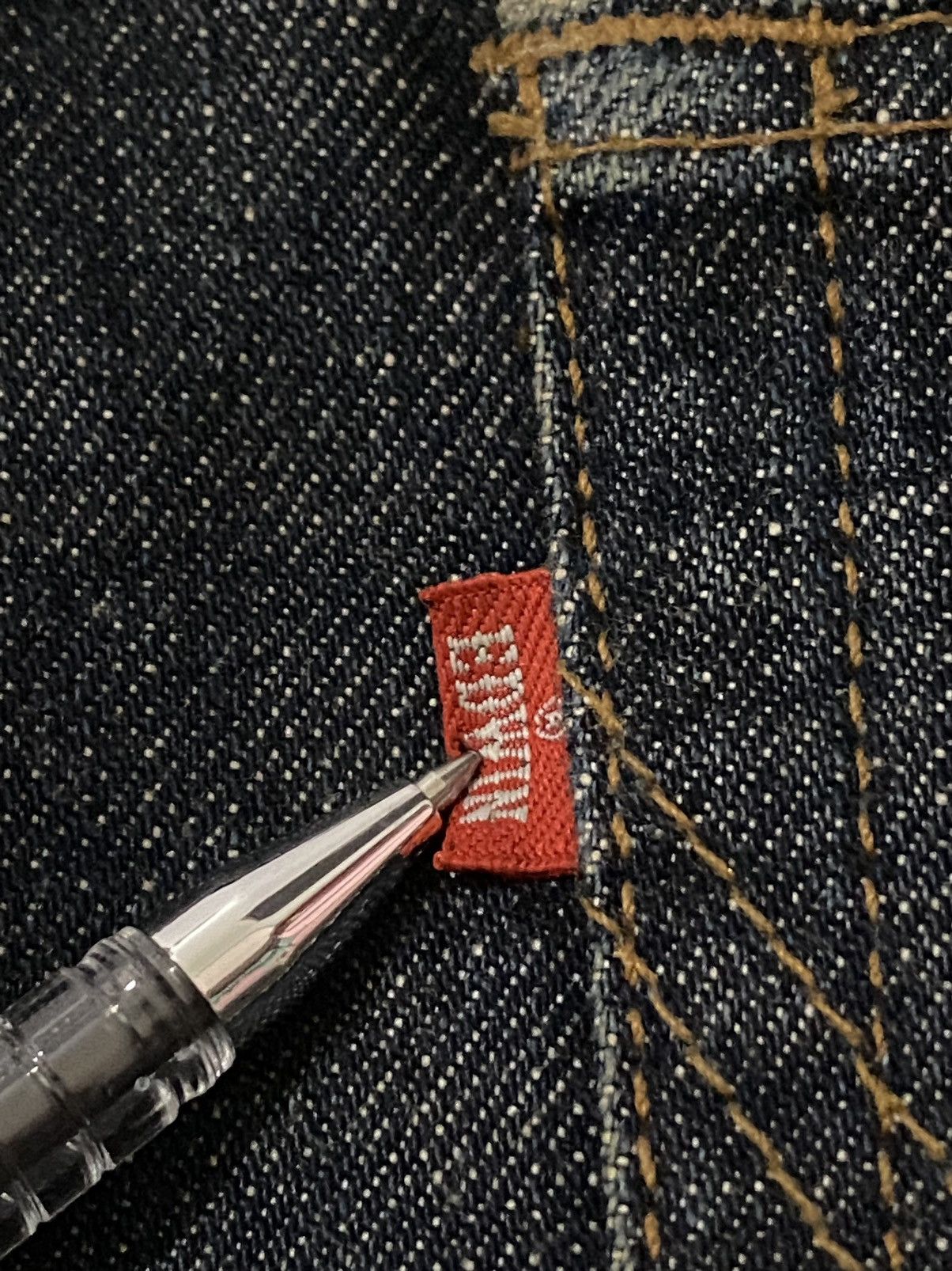 Edwin × Japanese Brand × Vintage Vintage Flare Edwin Japan 53 400XX Distressed Jeans Denim Size US 29 - 16 Thumbnail