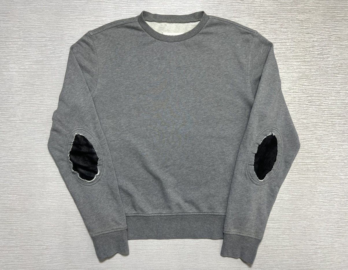 Maison Margiela Maison Margiela - A/W 18’ - Elbow Patch Sweatshirt Size US S / EU 44-46 / 1 - 1 Thumbnail