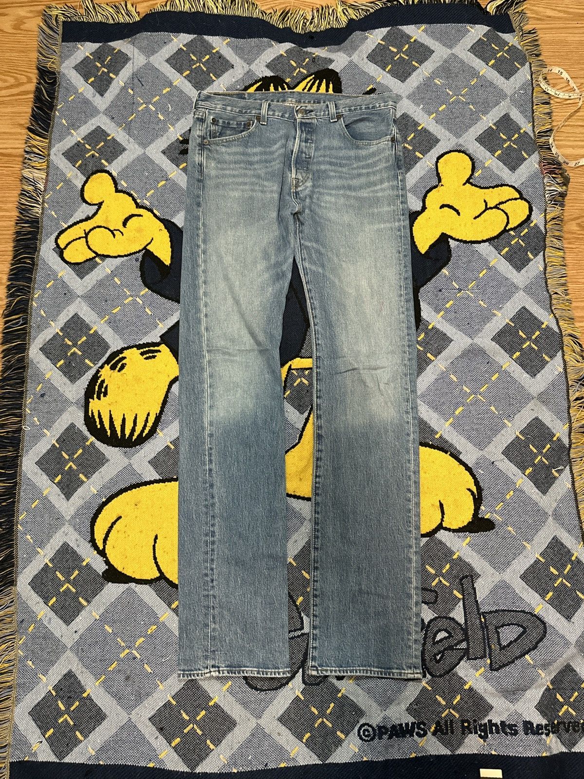 Levi's Vintage Levi’s 501 Light Blue Denim Jeans Size US 32 / EU 48 - 1 Thumbnail