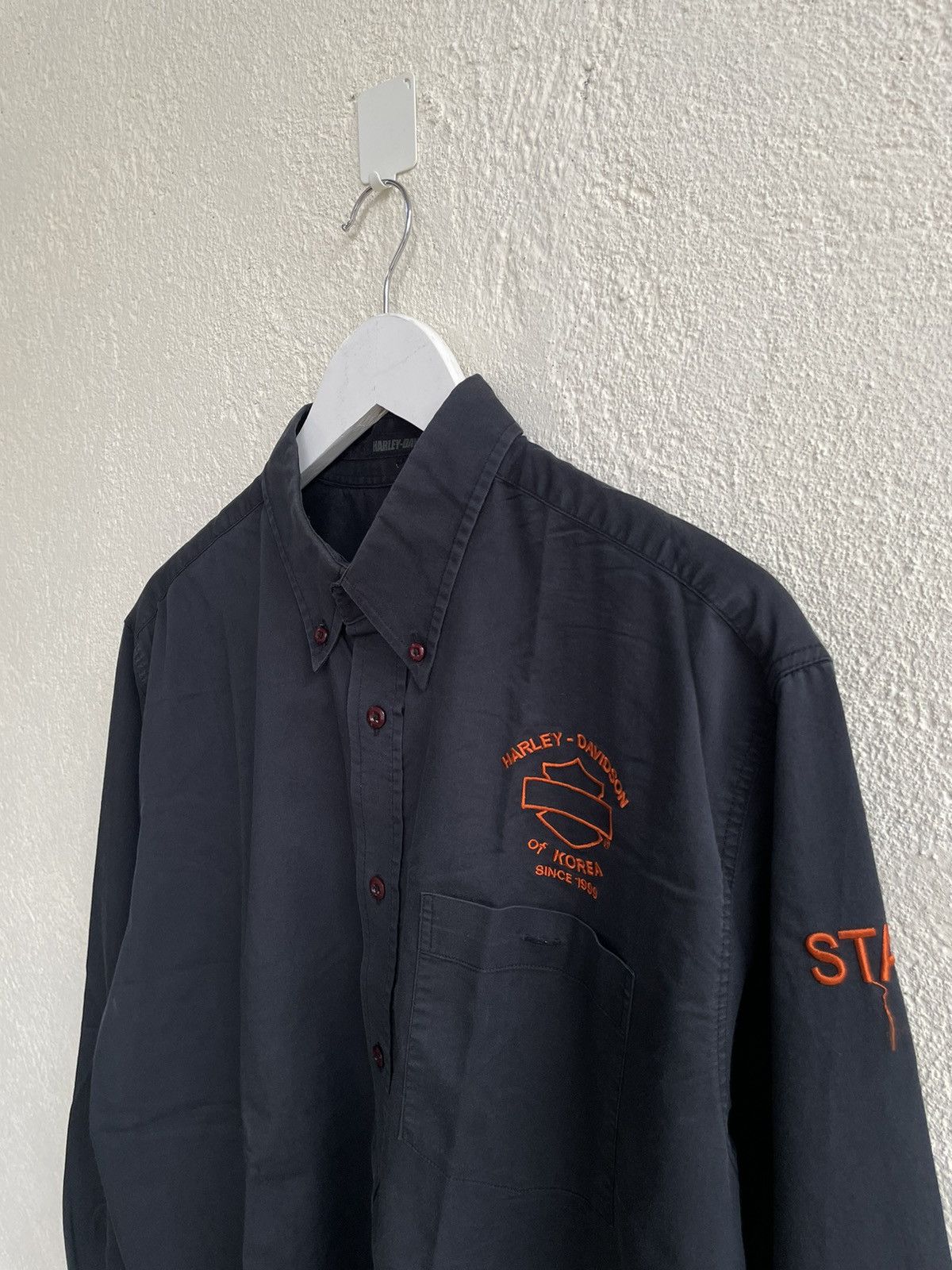 Harley Davidson 2000s Harley davidson Korea crew Size US L / EU 52-54 / 3 - 4 Thumbnail
