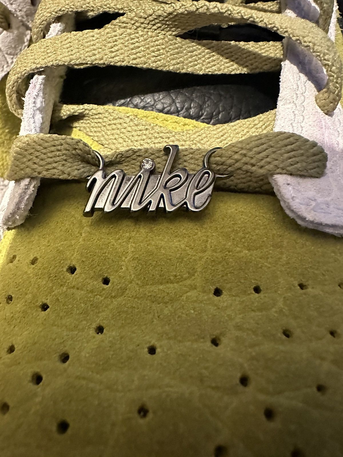 Nike Nike dunk by you grey green Size US 11.5 / EU 44-45 - 7 Thumbnail