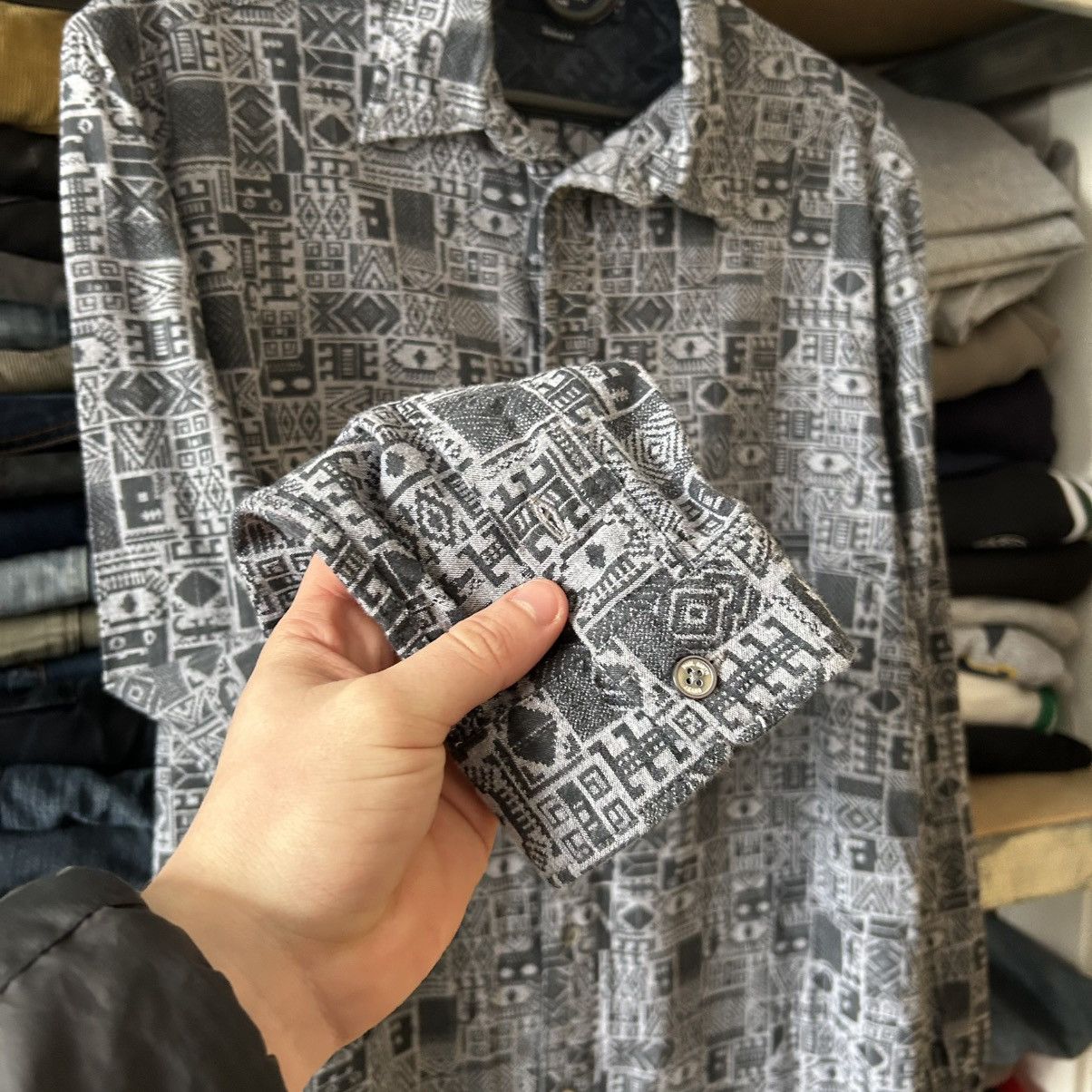 Paul Smith Designer Paul Smith Graphic Streetwear button shirt Size US S / EU 44-46 / 1 - 4 Thumbnail