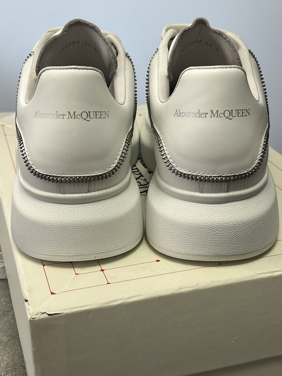 Alexander McQueen Larry Zipper Sneaker Size US 9 / IT 39 - 6 Thumbnail
