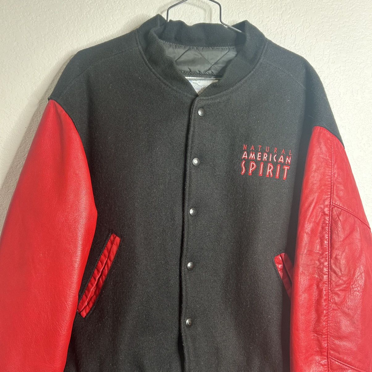 Vintage Vintage 90’s American Spirit Varsity Jacket large Size US L / EU 52-54 / 3 - 4 Thumbnail