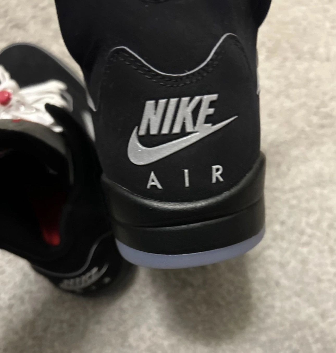 Jordan Brand Jordan 5 Black Metallic Size US 8 / EU 41 - 6 Thumbnail