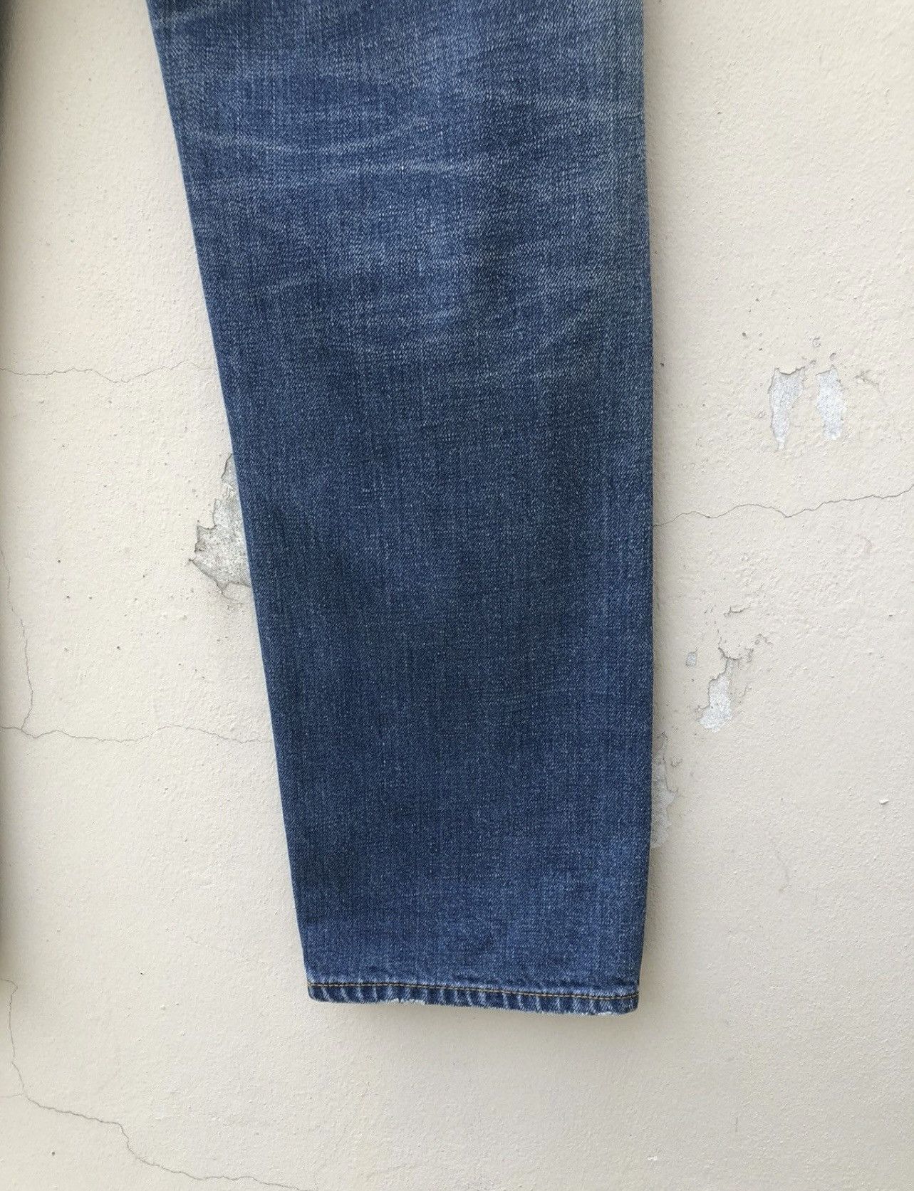 YAECA YEACA Japan Faded Blue Denim Selvedge Jeans Size US 30 / EU 46 - 20 Thumbnail