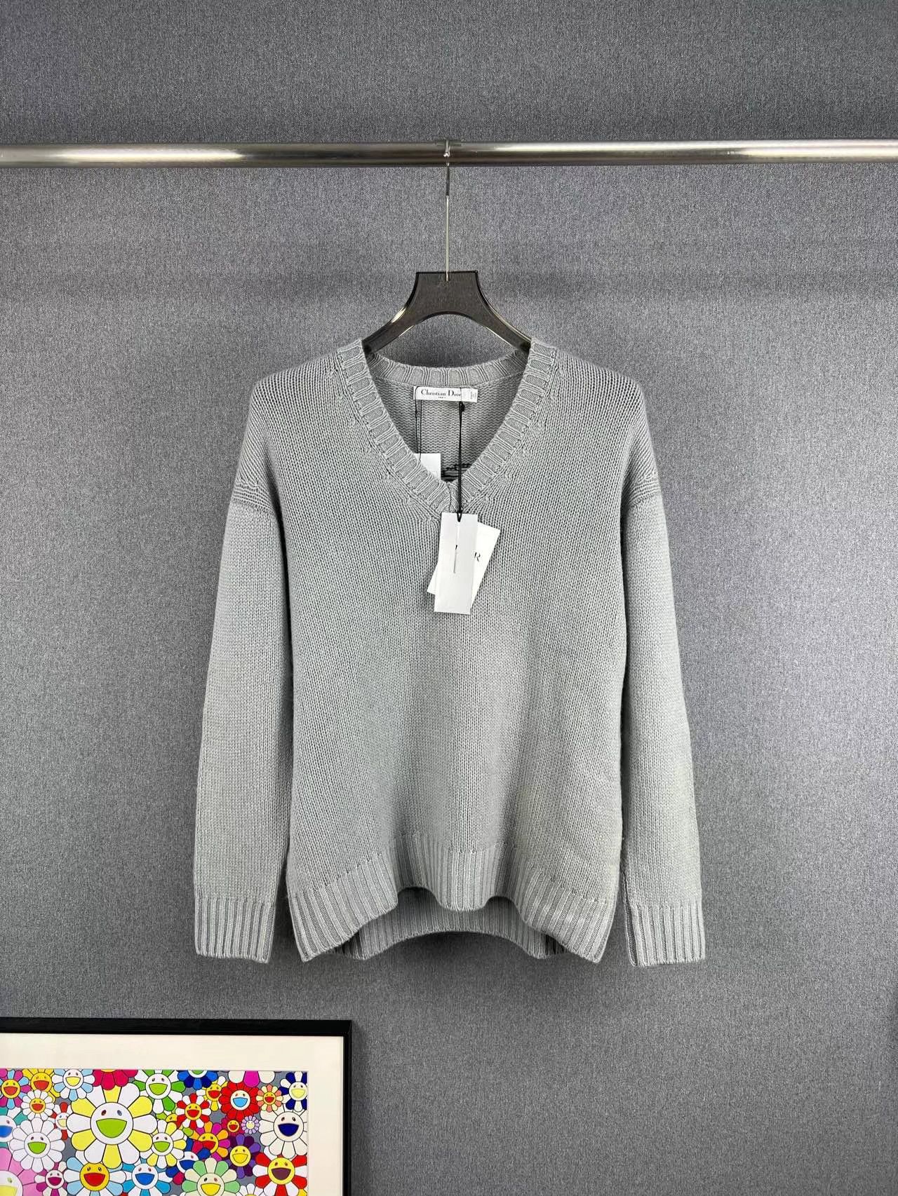 Dior DIOR Number & Letter Sweater K1 Size XS / US 0-2 / IT 36-38 - 2 Thumbnail