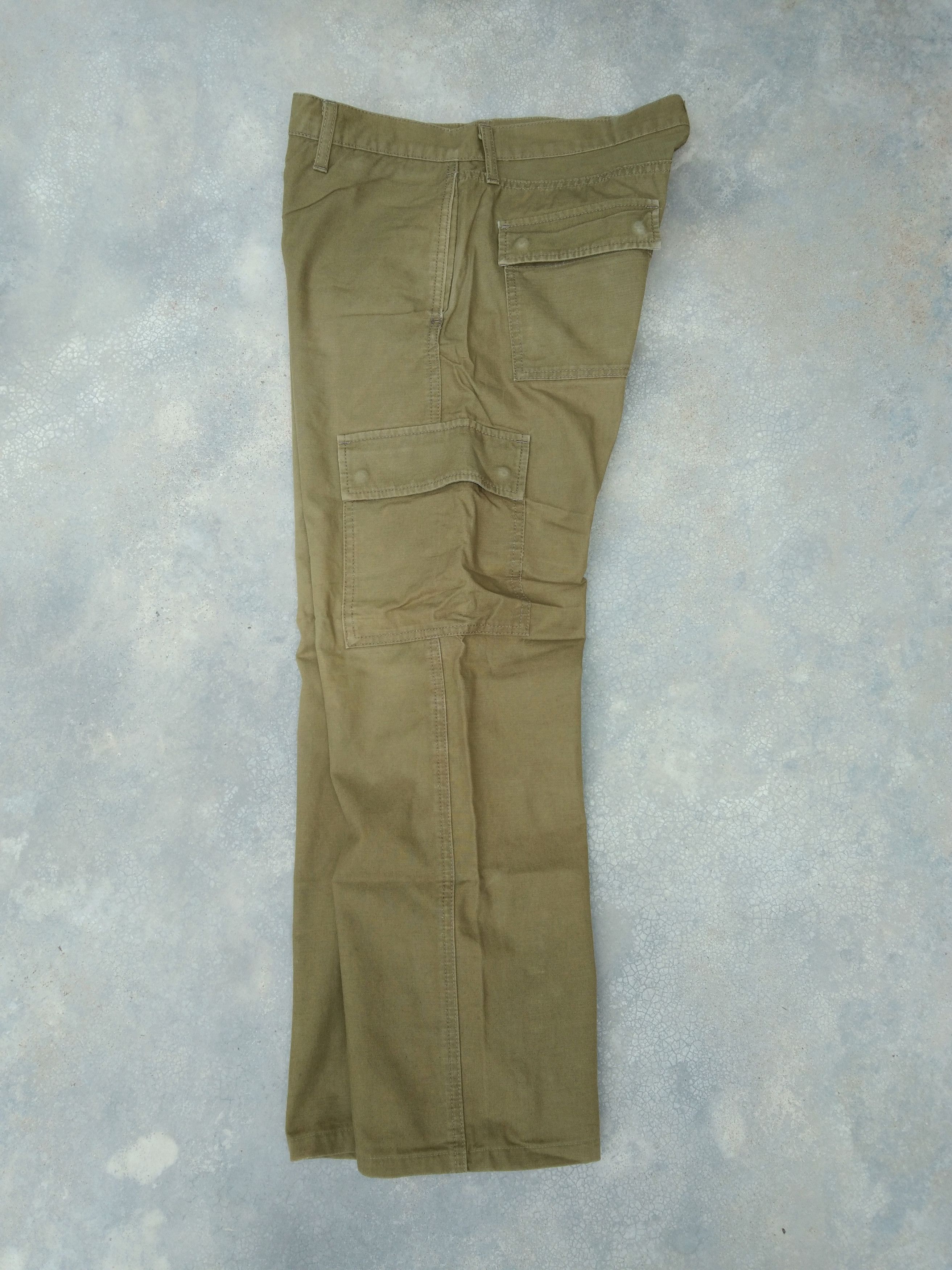 Japanese Brand Vintage Journal Standard Military Style Cargo Pants 32X27 Size US 32 / EU 48 - 3 Thumbnail