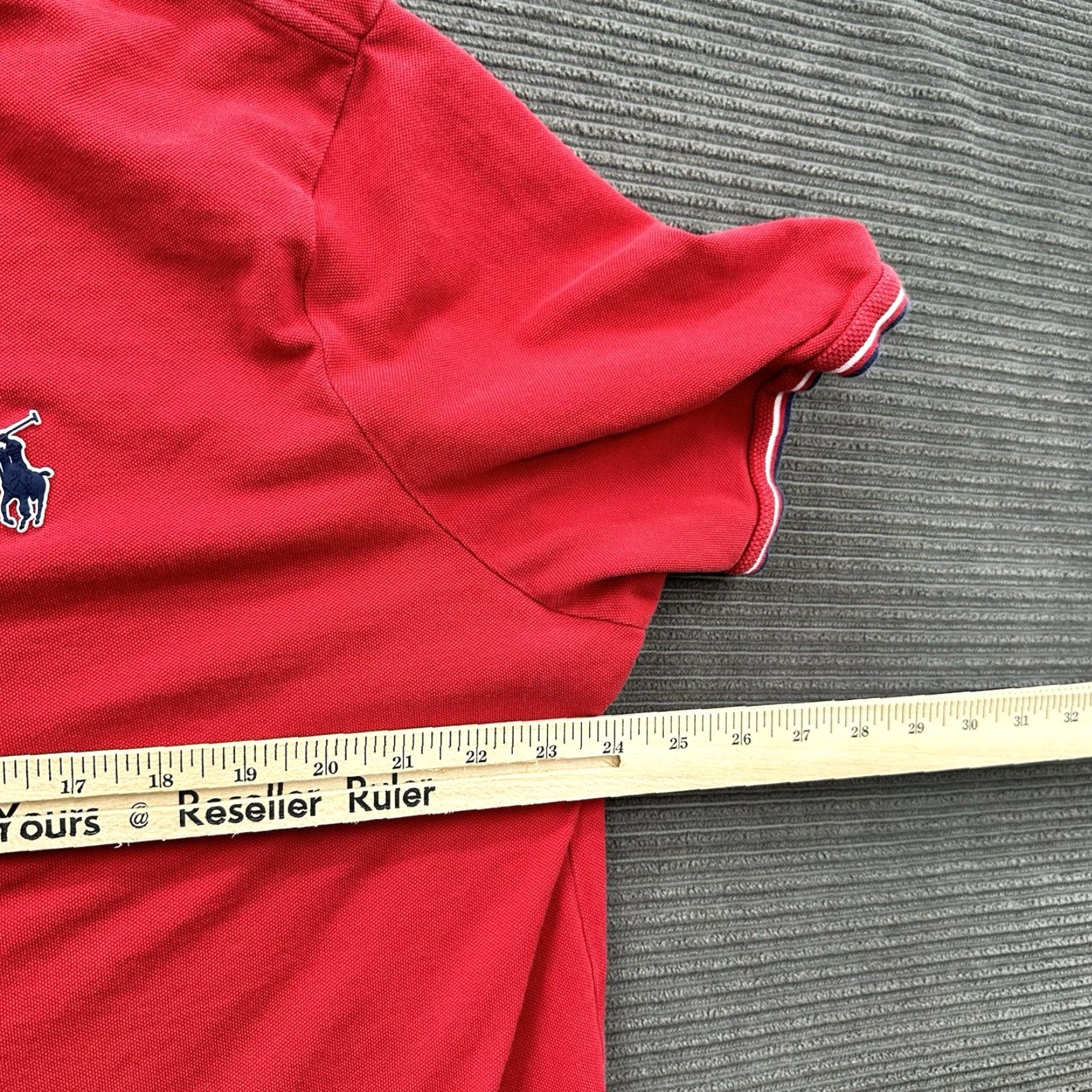 Polo Ralph Lauren Polo Ralph Lauren Polo Shirt Men XL Red Cotton Golf Preppy Casual Size US XL / EU 56 / 4 - 4 Thumbnail