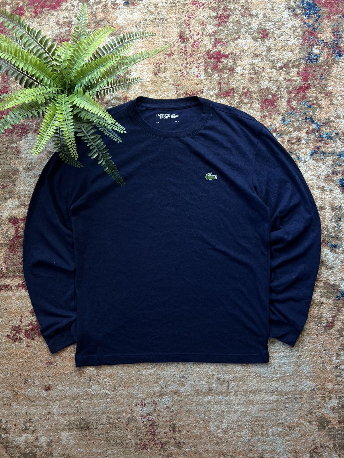Lacoste × Vintage 🫐 90’s LACOSTE SPORT Y2K LONGSLEEVE SMALL LOGO Size US S / EU 44-46 / 1 - 3 Thumbnail