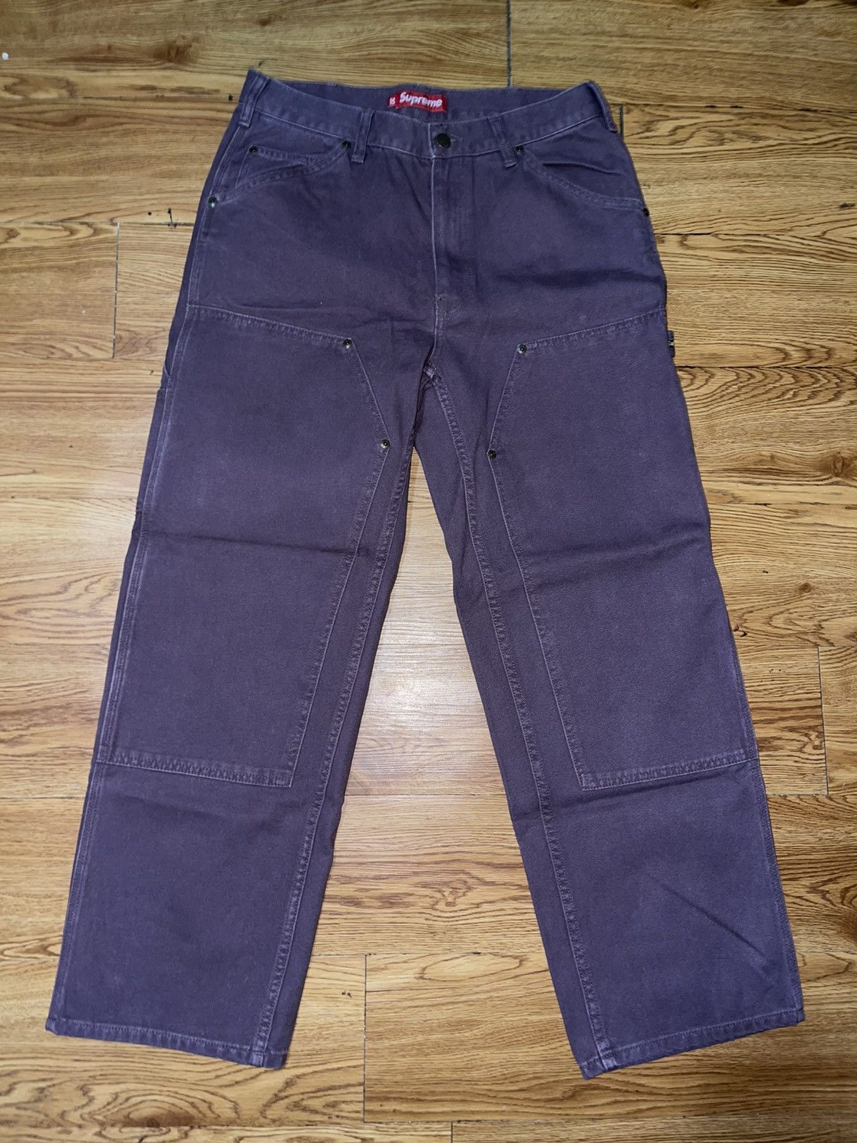 Supreme Double Knee Painter PantZebra 34 Supreme Double Knee