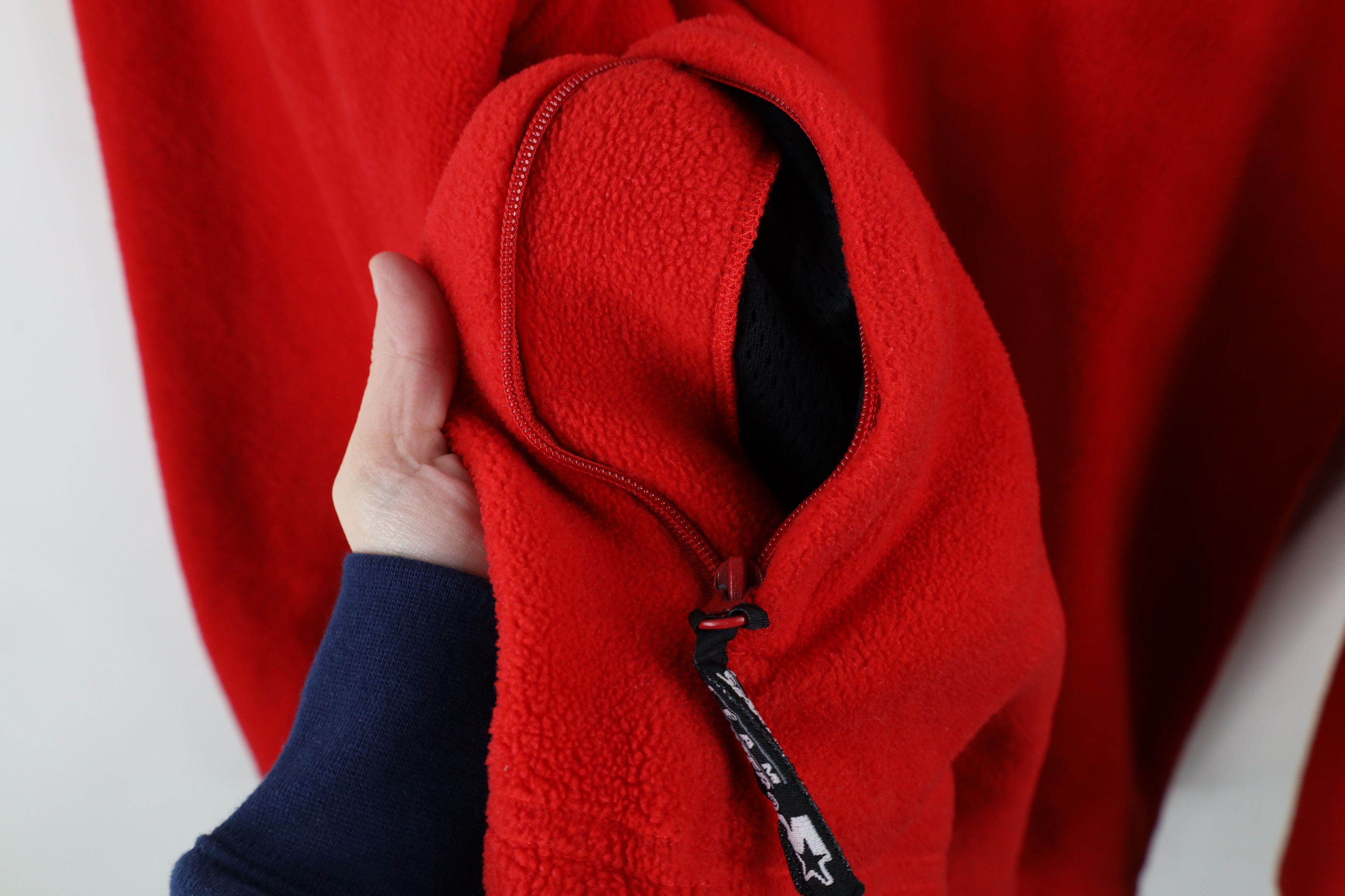 Starter × Vintage Vintage 90s Starter Ohio State University Half Zip Sweater Size US XL / EU 56 / 4 - 8 Thumbnail