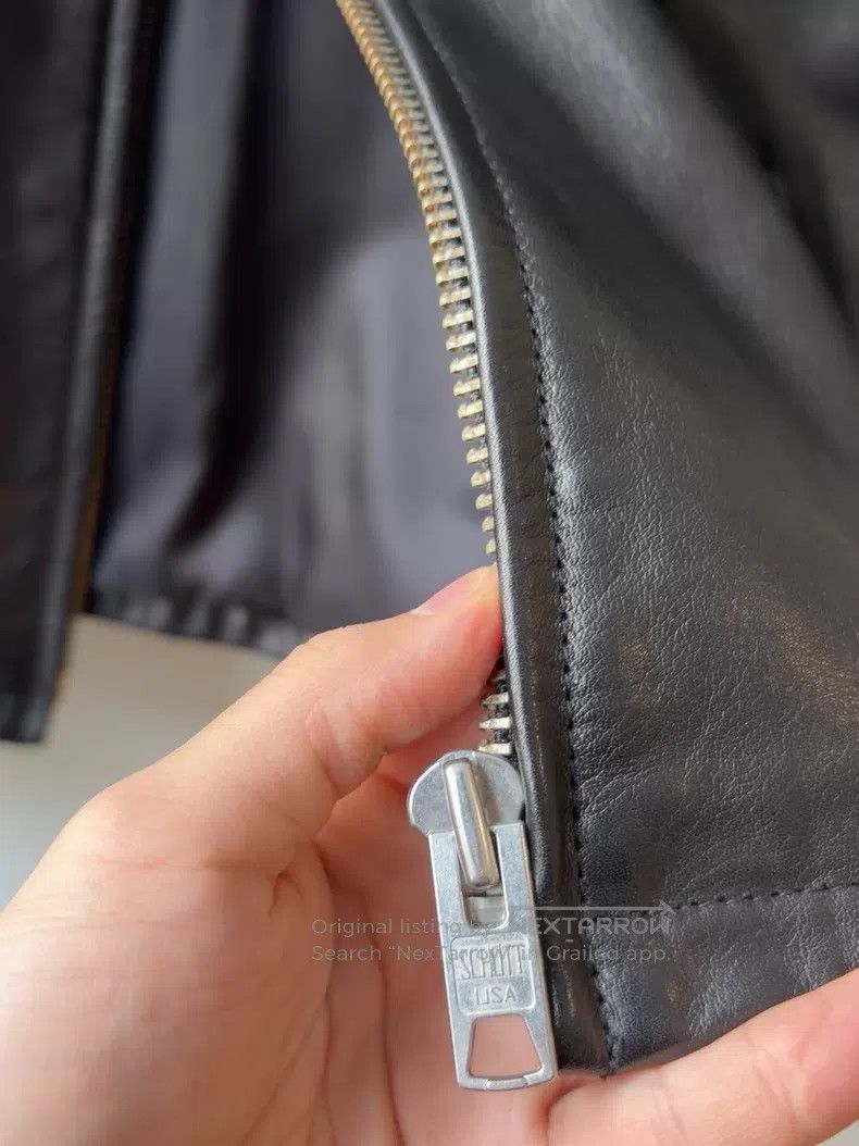 Schott Schott Leather coat Size US L / EU 52-54 / 3 - 8 Thumbnail