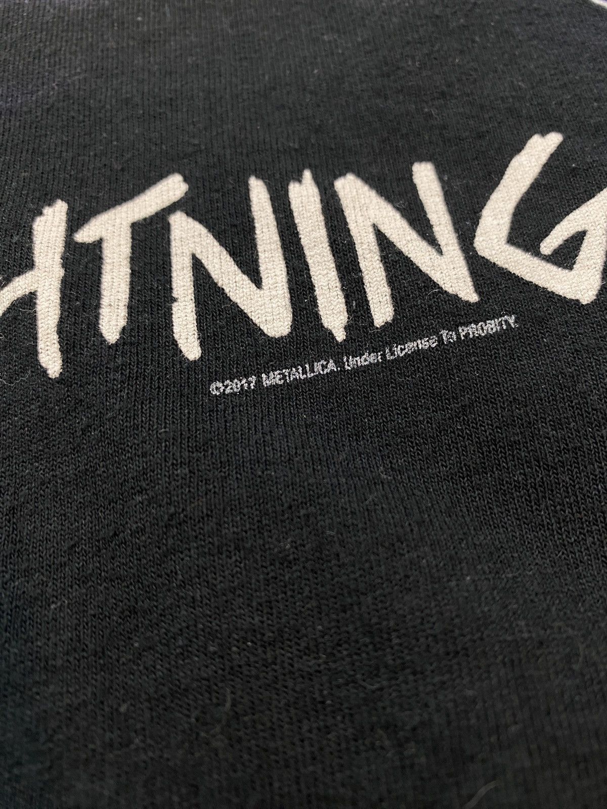 Metallica × Vintage Metallica Ride The Lightning vintage t-shirts size S Size US S / EU 44-46 / 1 - 9 Thumbnail
