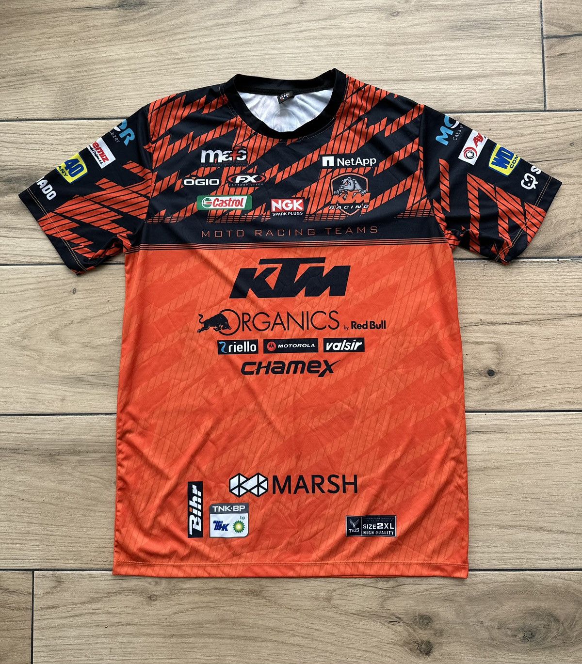 Formula 1 KTM Moto Racing Teams PLAYER ISSUE Shirt TIDS Men's Size XXL Size US XXL / EU 58 / 5 - 2 Thumbnail