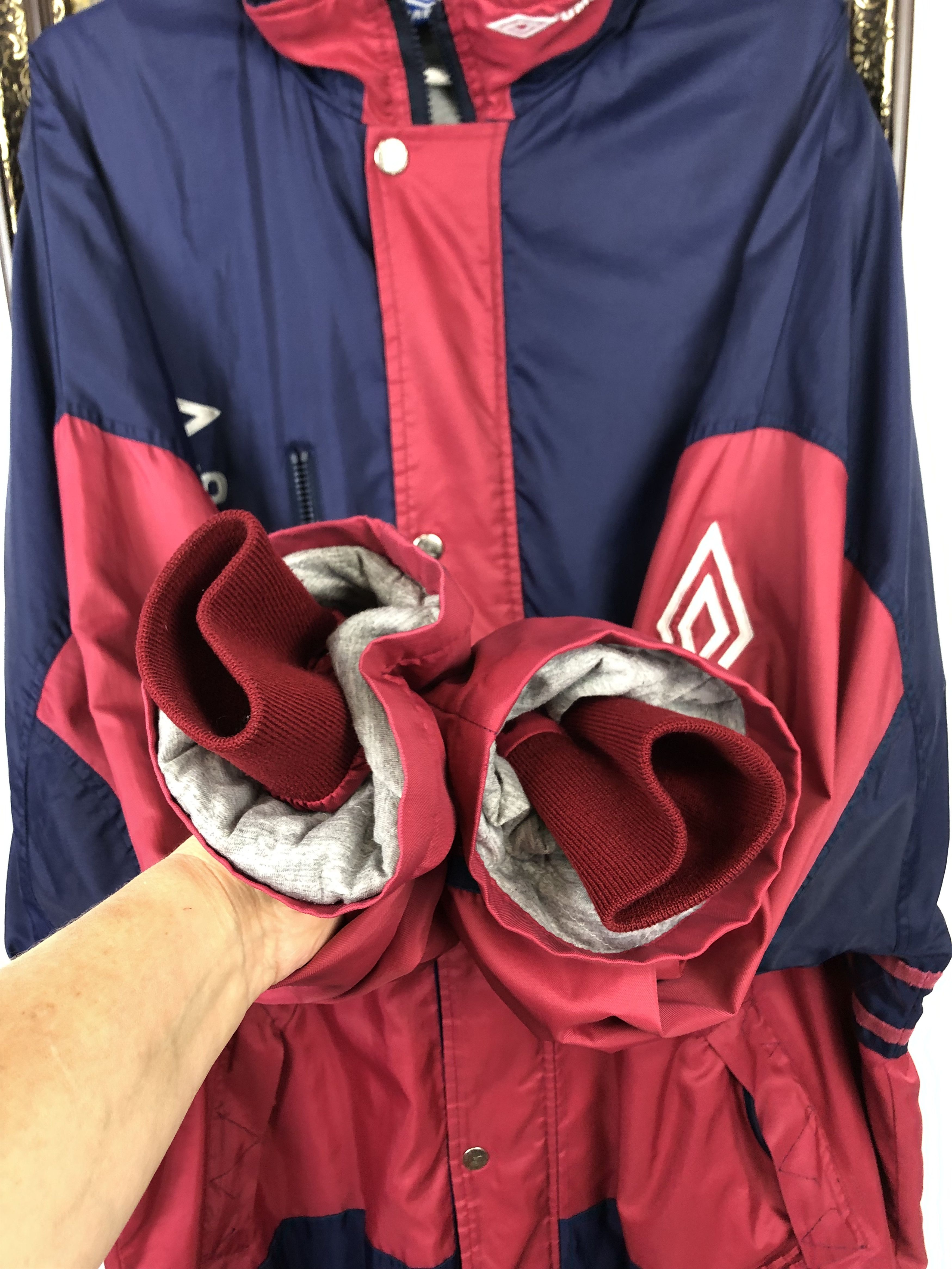 Umbro Vintage Ajax Football Jacket Soccer Windbreaker Track Size US XXL / EU 58 / 5 - 5 Thumbnail