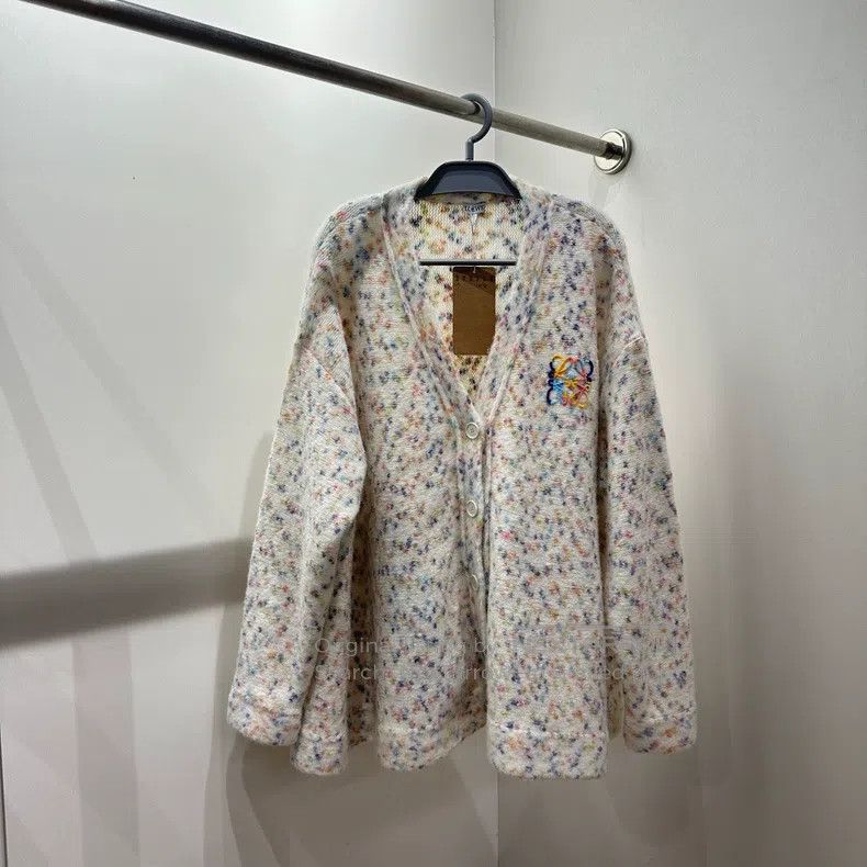 Loewe 25FW Colorful Logo Knit Sweater