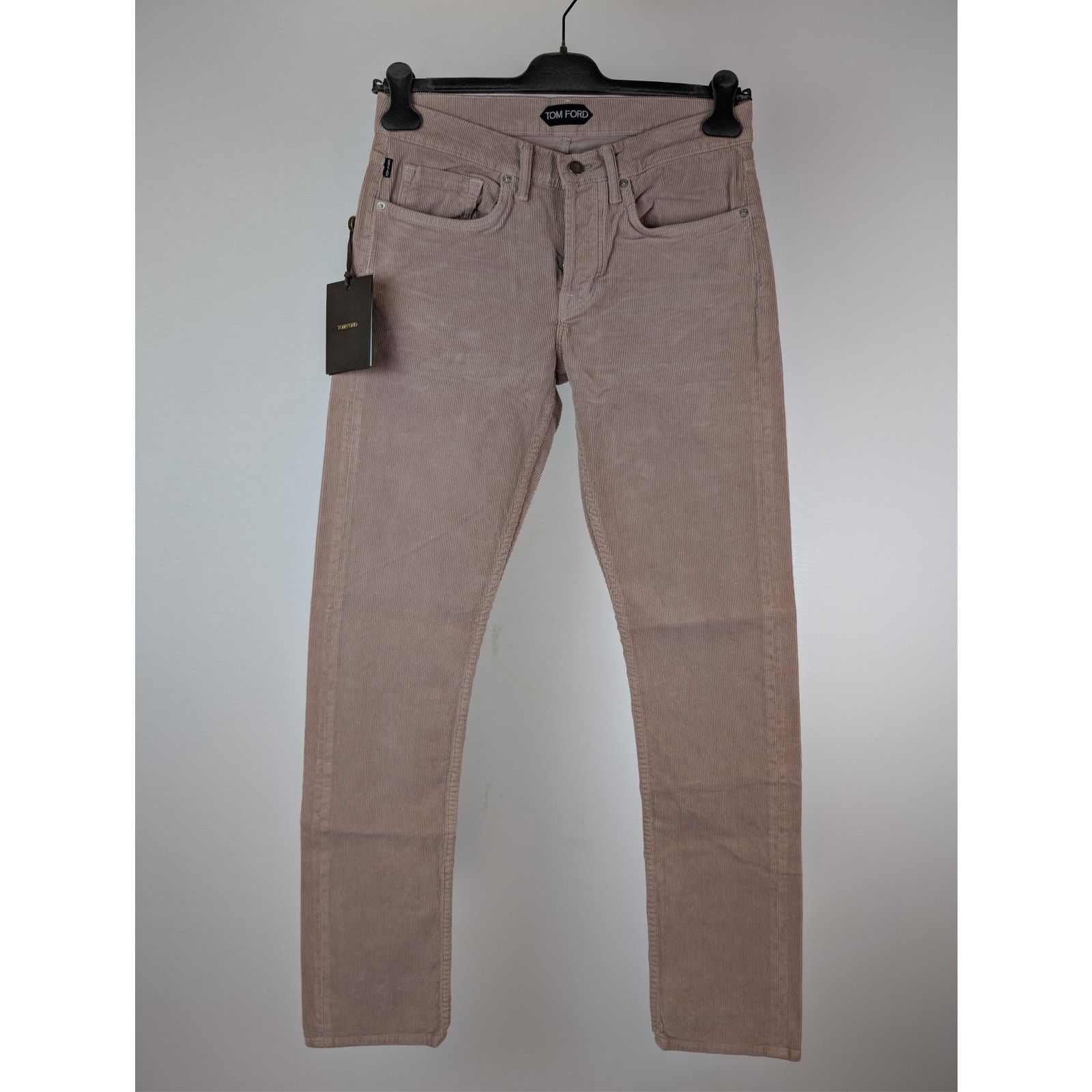 Tom Ford o1rshd1 Corduroy Slim Fit Denim Jeans in Pink Size US 30 / EU 46 - 1 Thumbnail