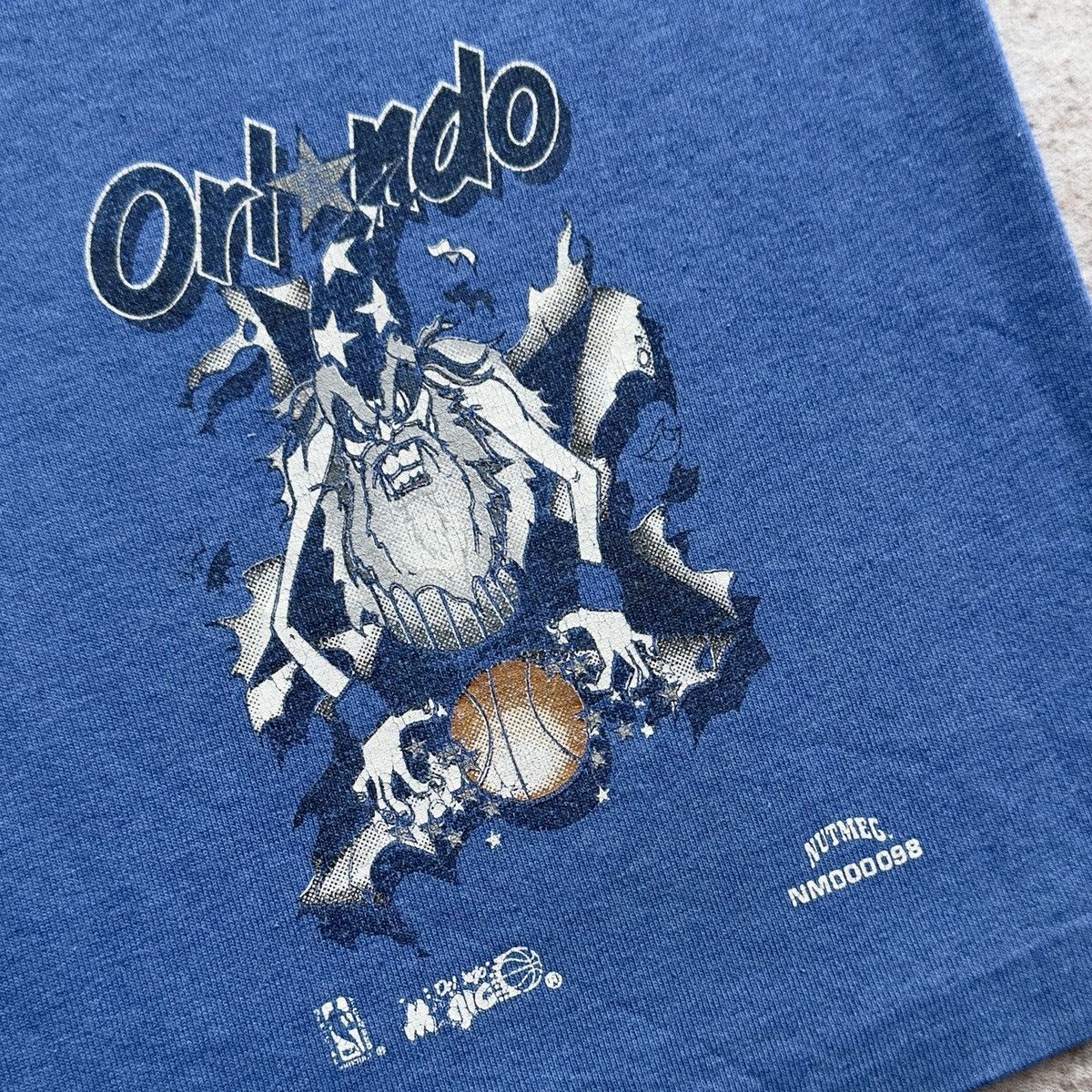 Nutmeg VINTAGE NBA SHORTS ORLANDO MAGIC NUTMEG MILLS Size US 35 - 4 Thumbnail