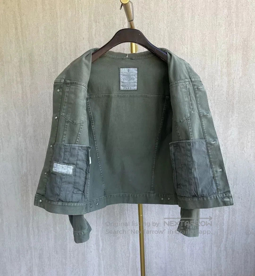 Brunello Cucinelli Brunello Cucinelli Denim Jacket. Size US S / EU 44-46 / 1 - 3 Thumbnail
