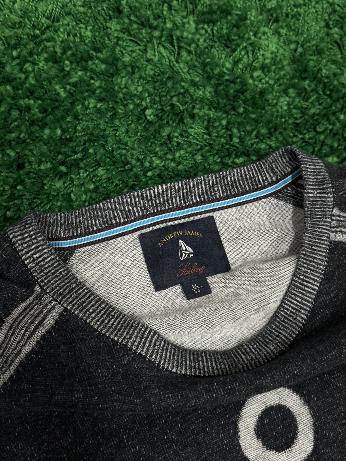 Other Andrew James Designer Anchor Knit Sweater Crewneck XL Size US XL / EU 56 / 4 - 4 Thumbnail