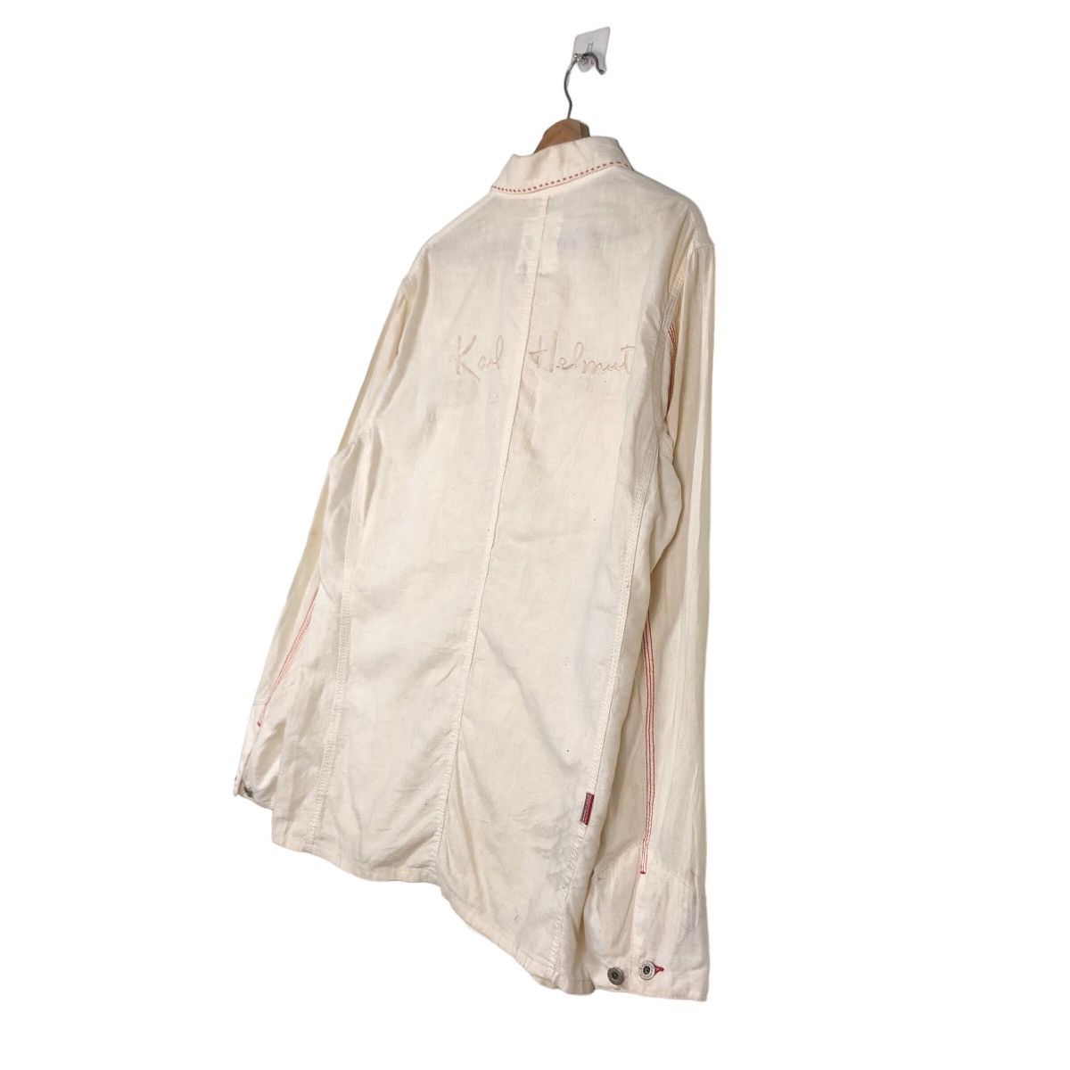 Japanese Brand 🔥Vintage Karl Helmut Japan Double Pocket Chore Jacket Size US L / EU 52-54 / 3 - 10 Thumbnail