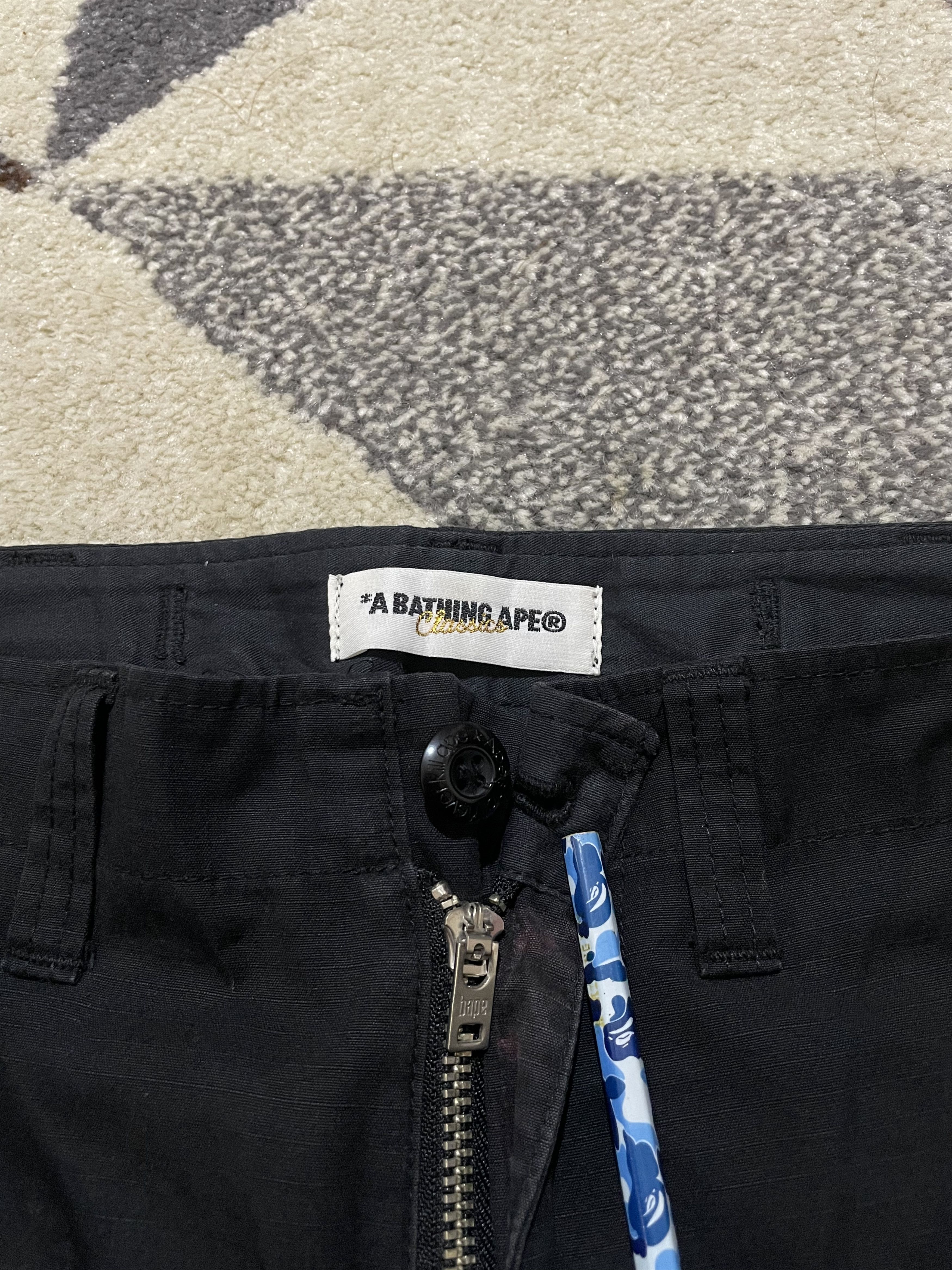 Bape OG Bape long Cargo Pants Size US 32 / EU 48 - 7 Thumbnail