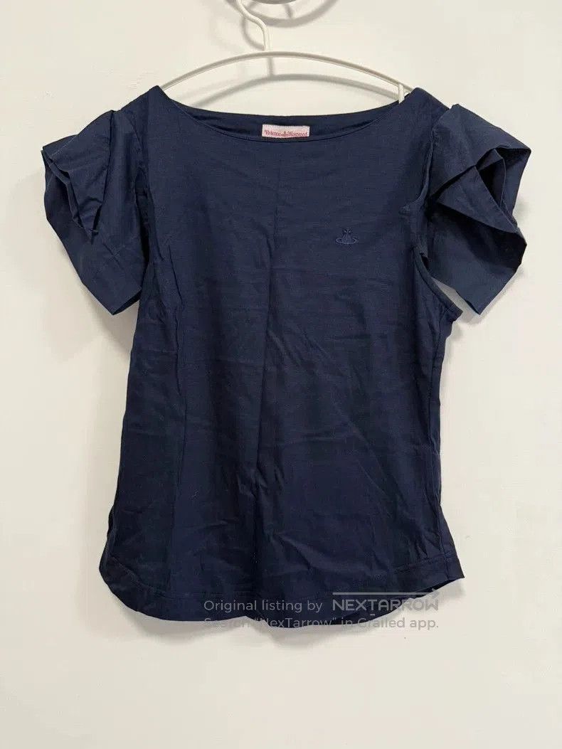 Vivienne Westwood Vivienne Westwood Bow Puff Sleeve Top. Size US M / EU 48-50 / 2 - 1 Thumbnail